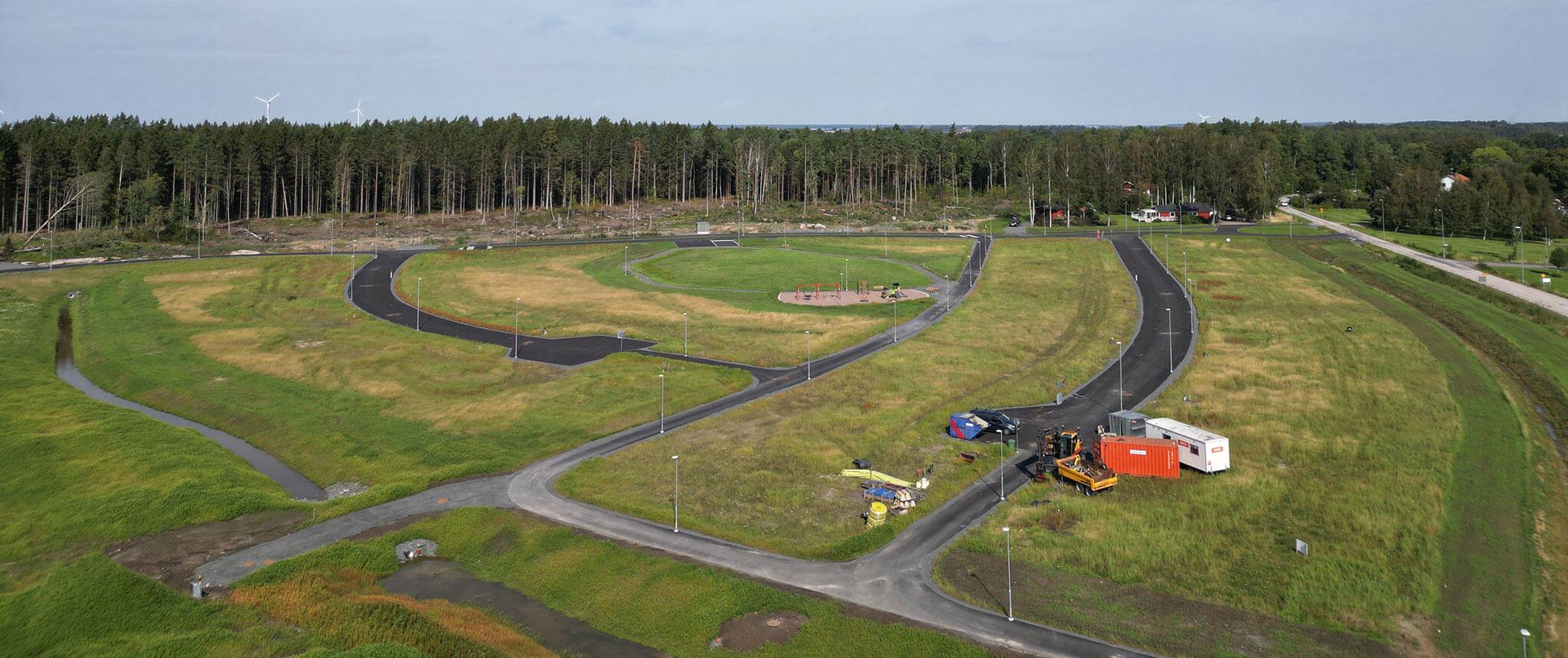 trivselhus lediga tomter grästorp