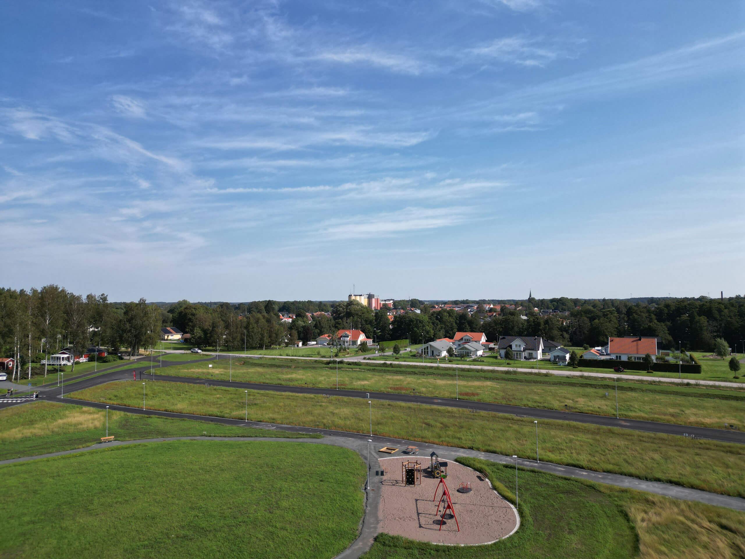 trivselhus lediga tomter grästorp