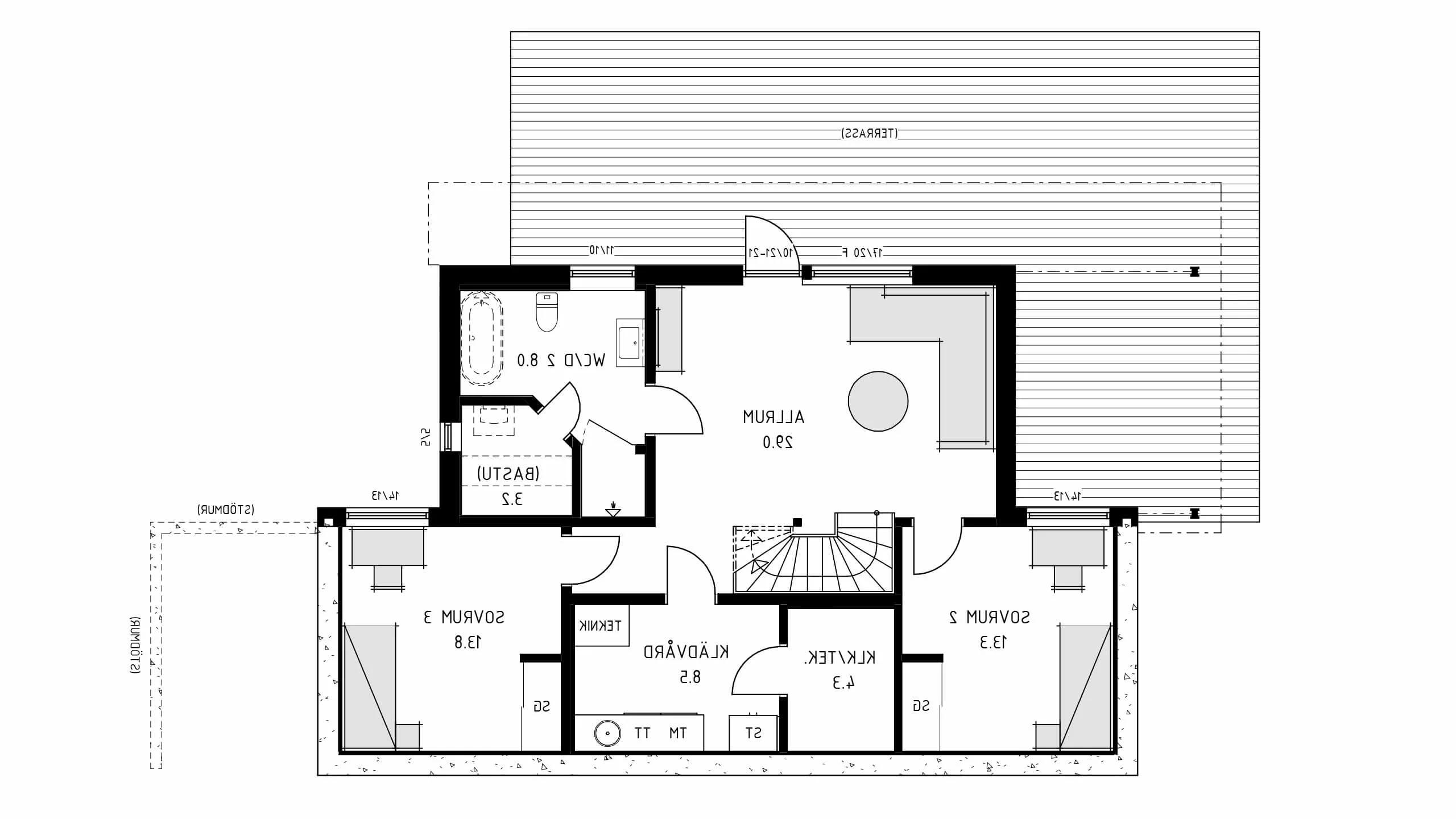 trivselhus villa bankeryd planlösning