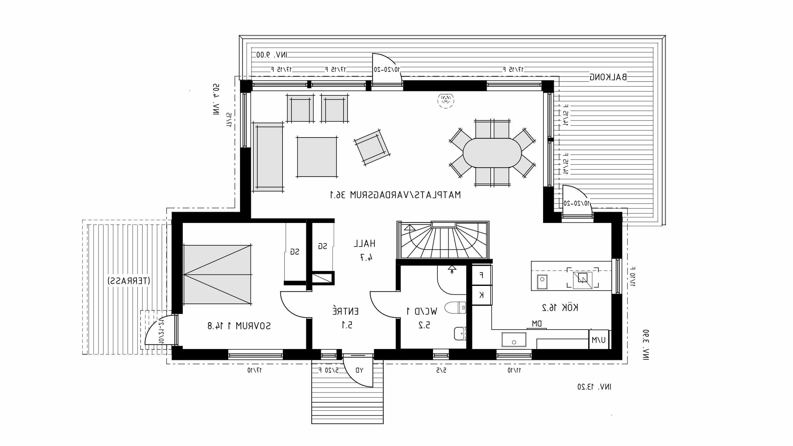 trivselhus villa bankeryd planlösning