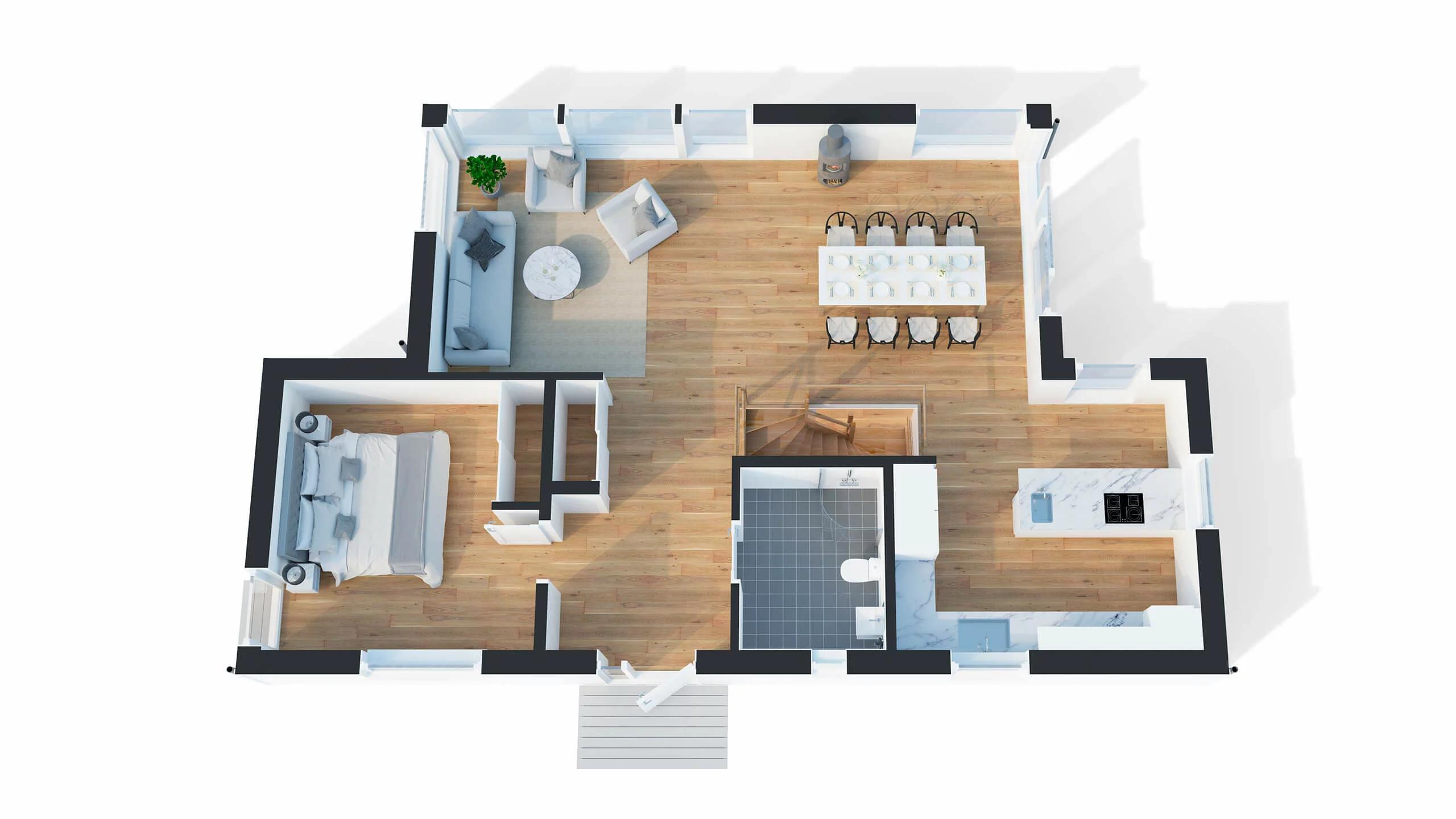 trivselhus villa bankeryd planlösning