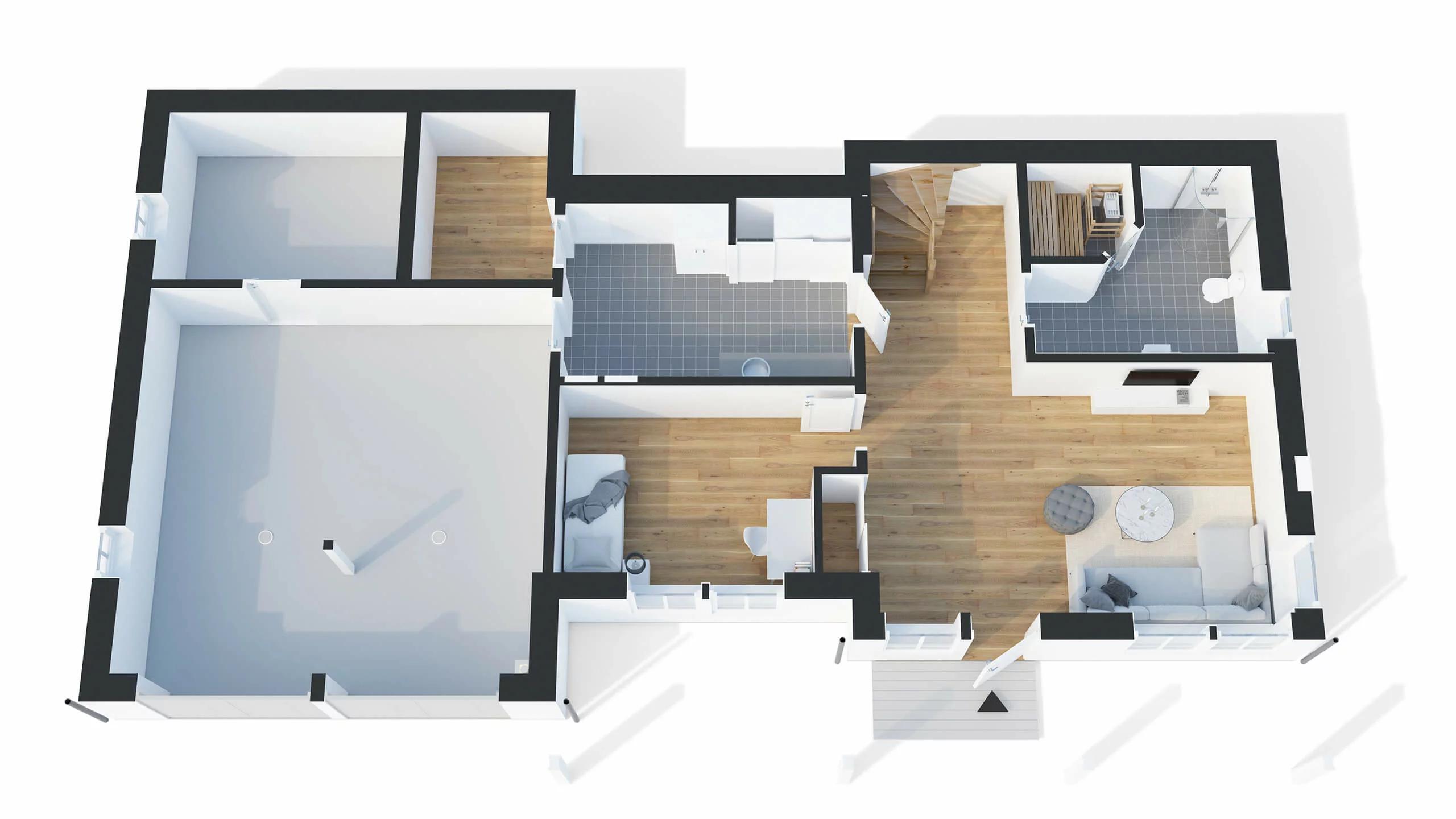 trivselhus villa kungsbacka planlösning