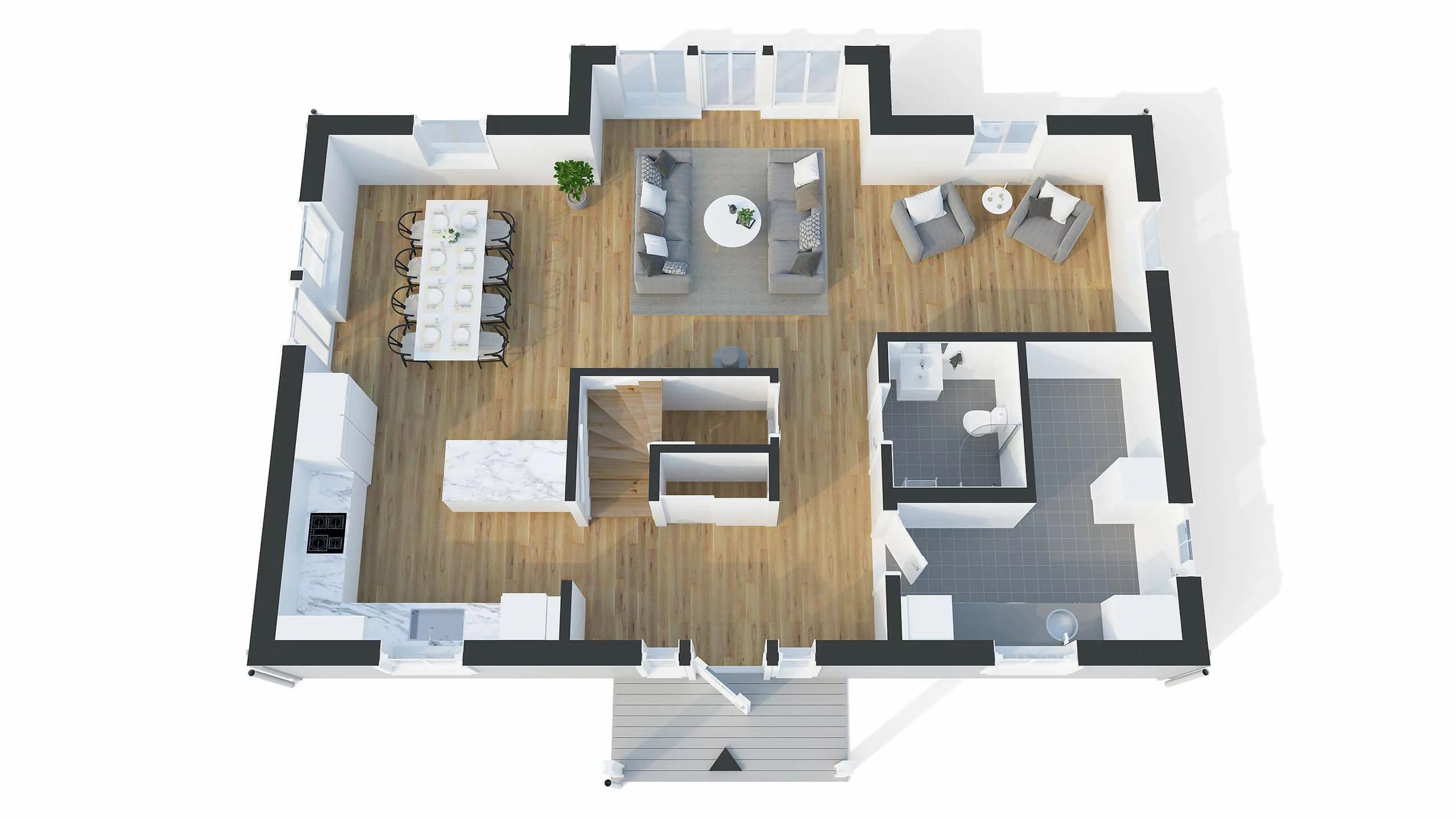 trivselhus stella 190 planlösning