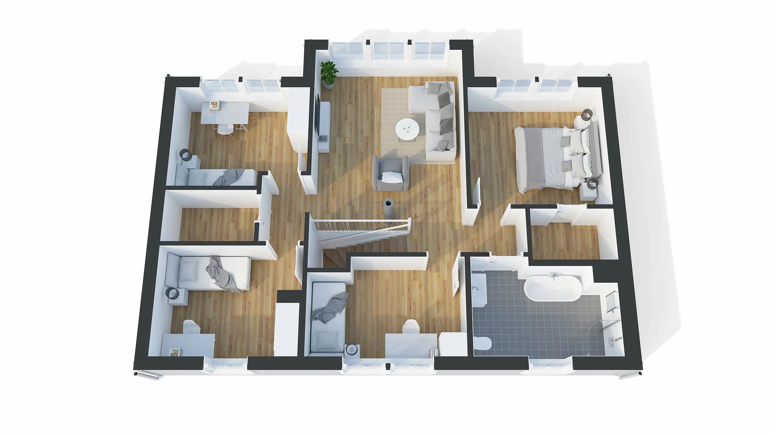 trivselhus stella 190 planlösning