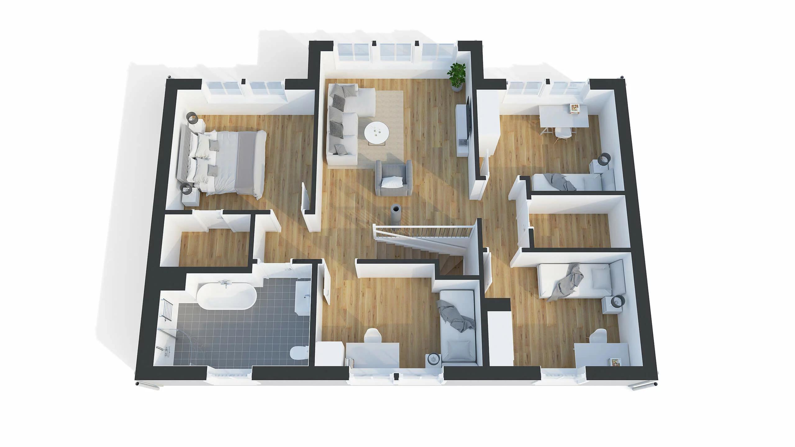 trivselhus stella 190 planlösning