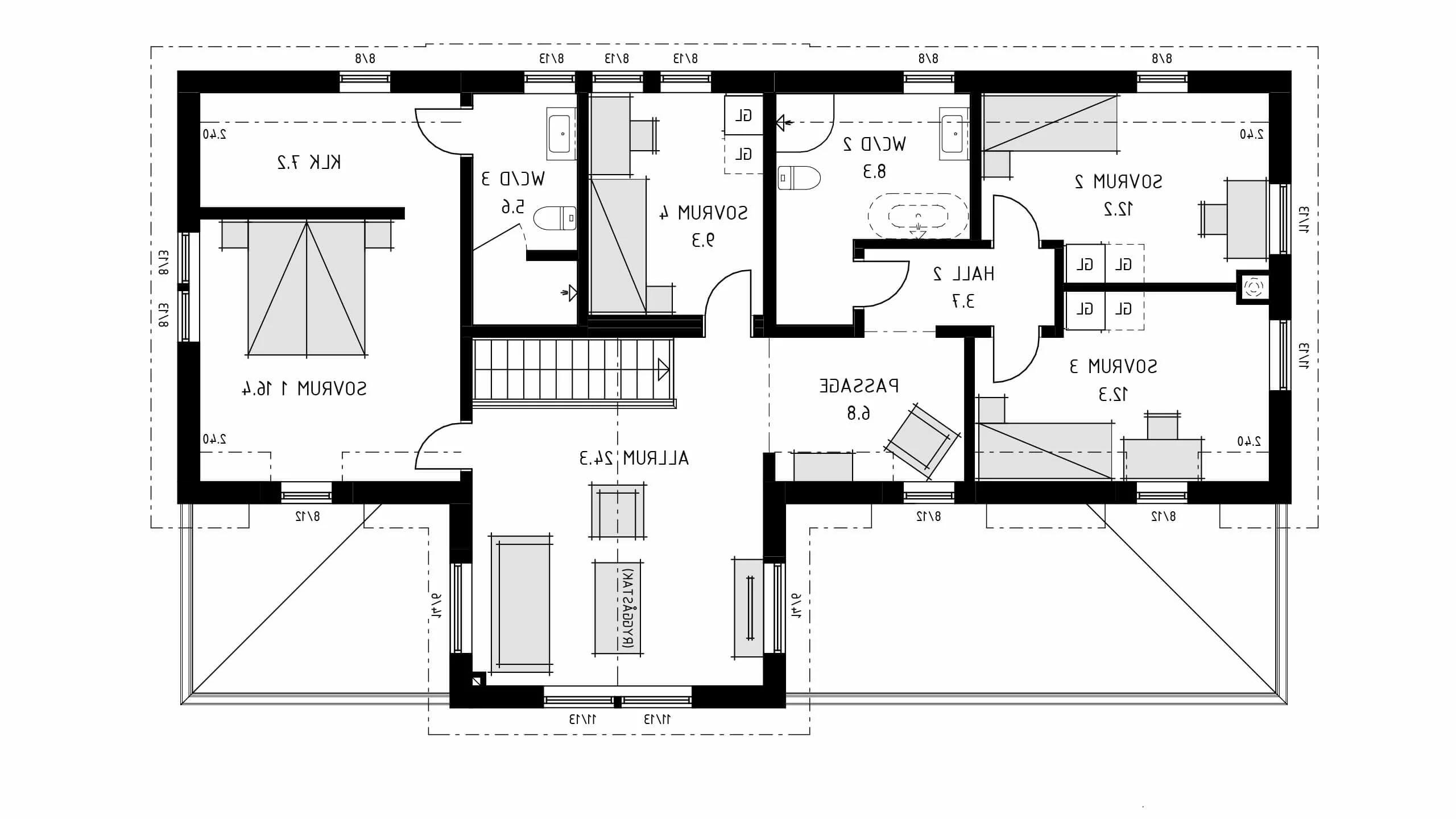 trivselhus villa falkenberg planlösning