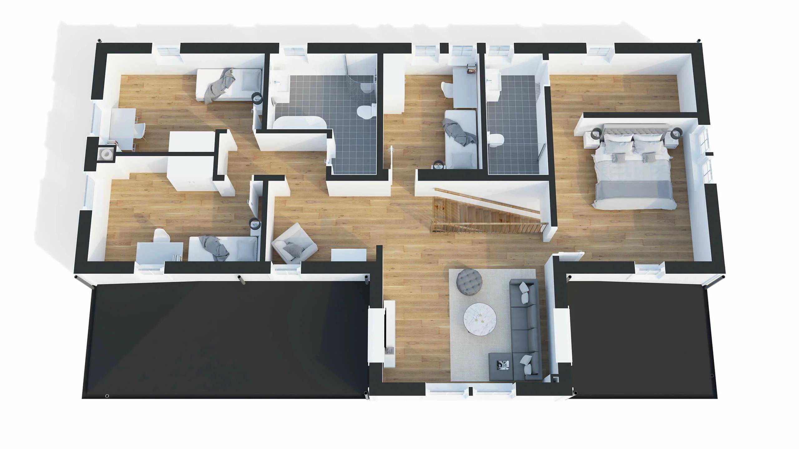 trivselhus villa falkenberg planlösning