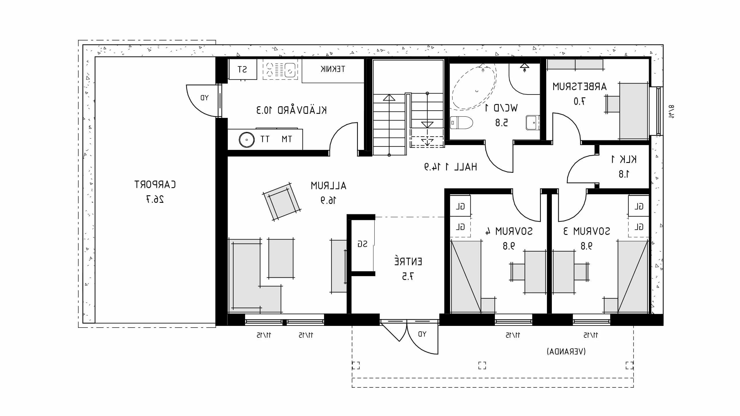 trivselhus villa furuliden planlösning