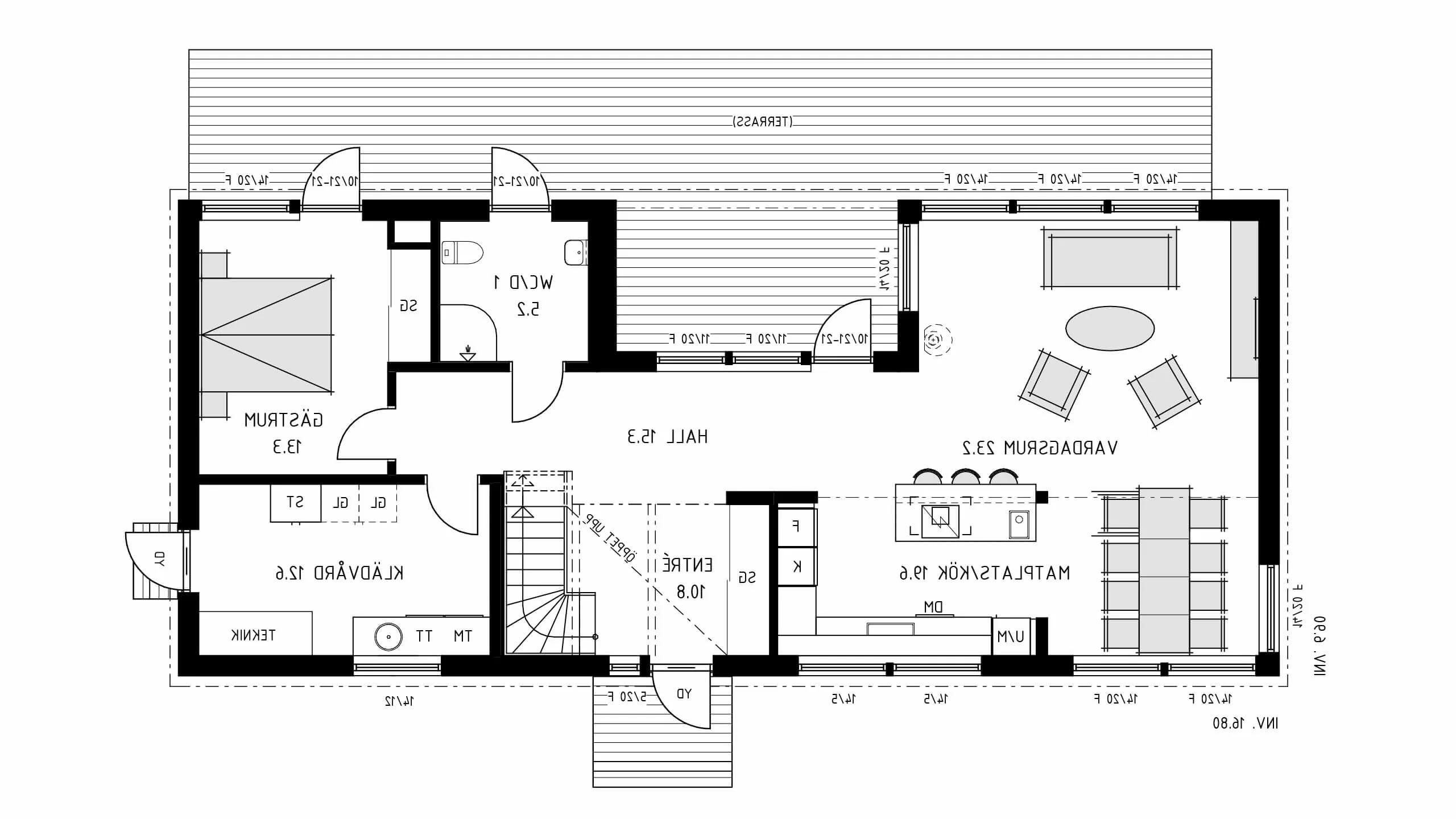 trivselhus villa gällnö planlösning