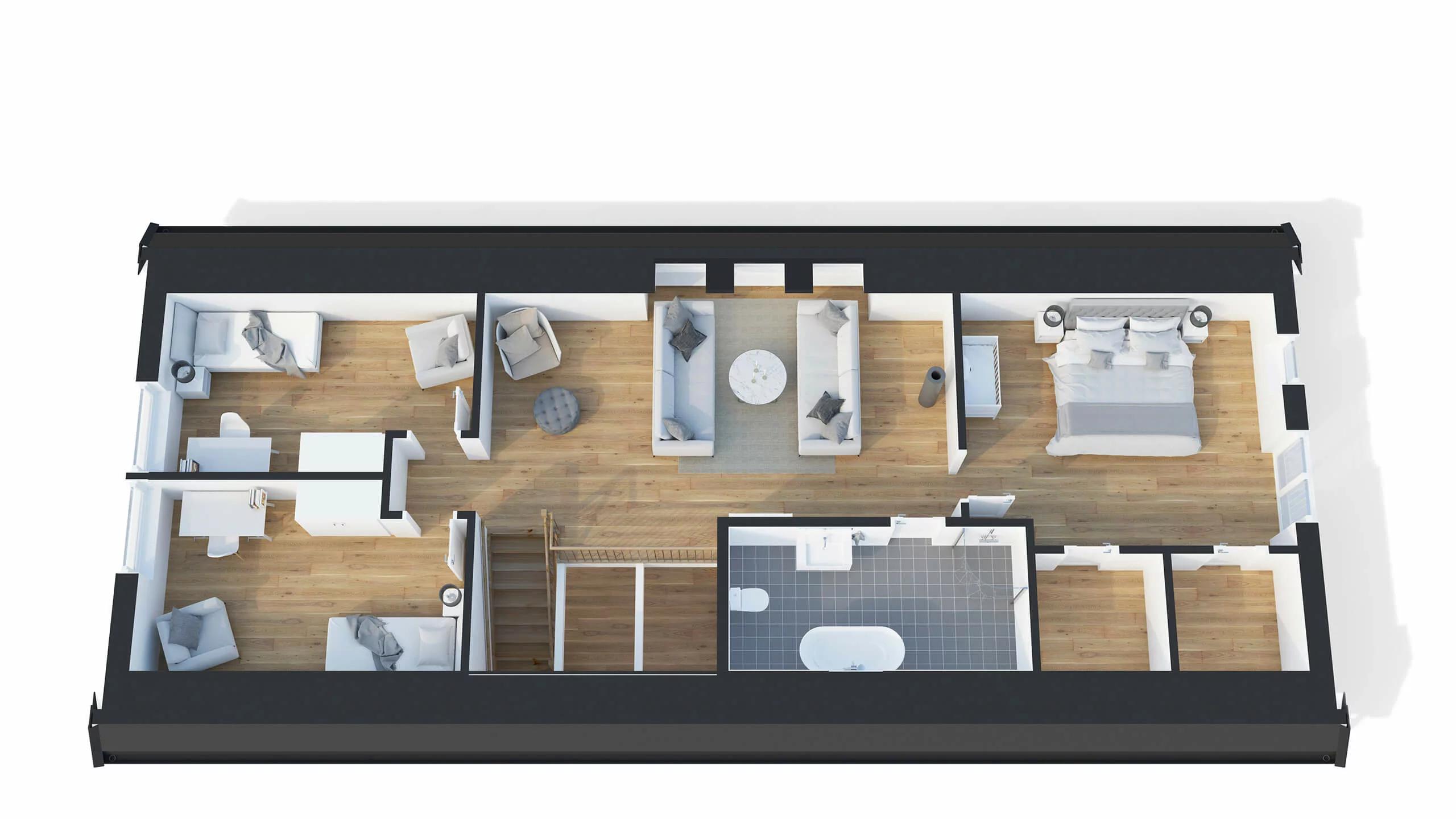 trivselhus villa gällnö planlösning