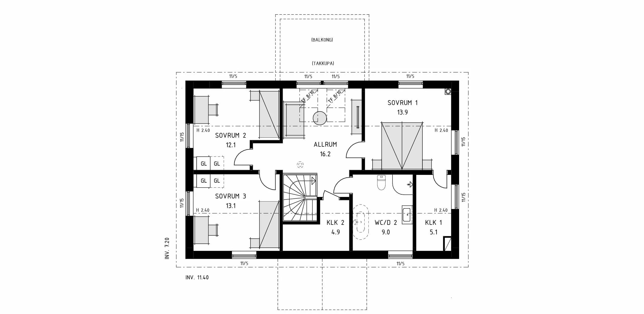 trivselhus villa grebbestad planlösning