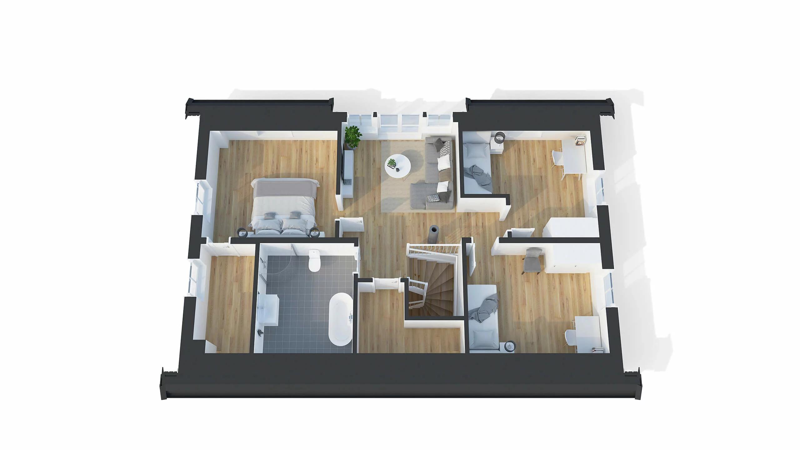 trivselhus villa grebbestad planlösning