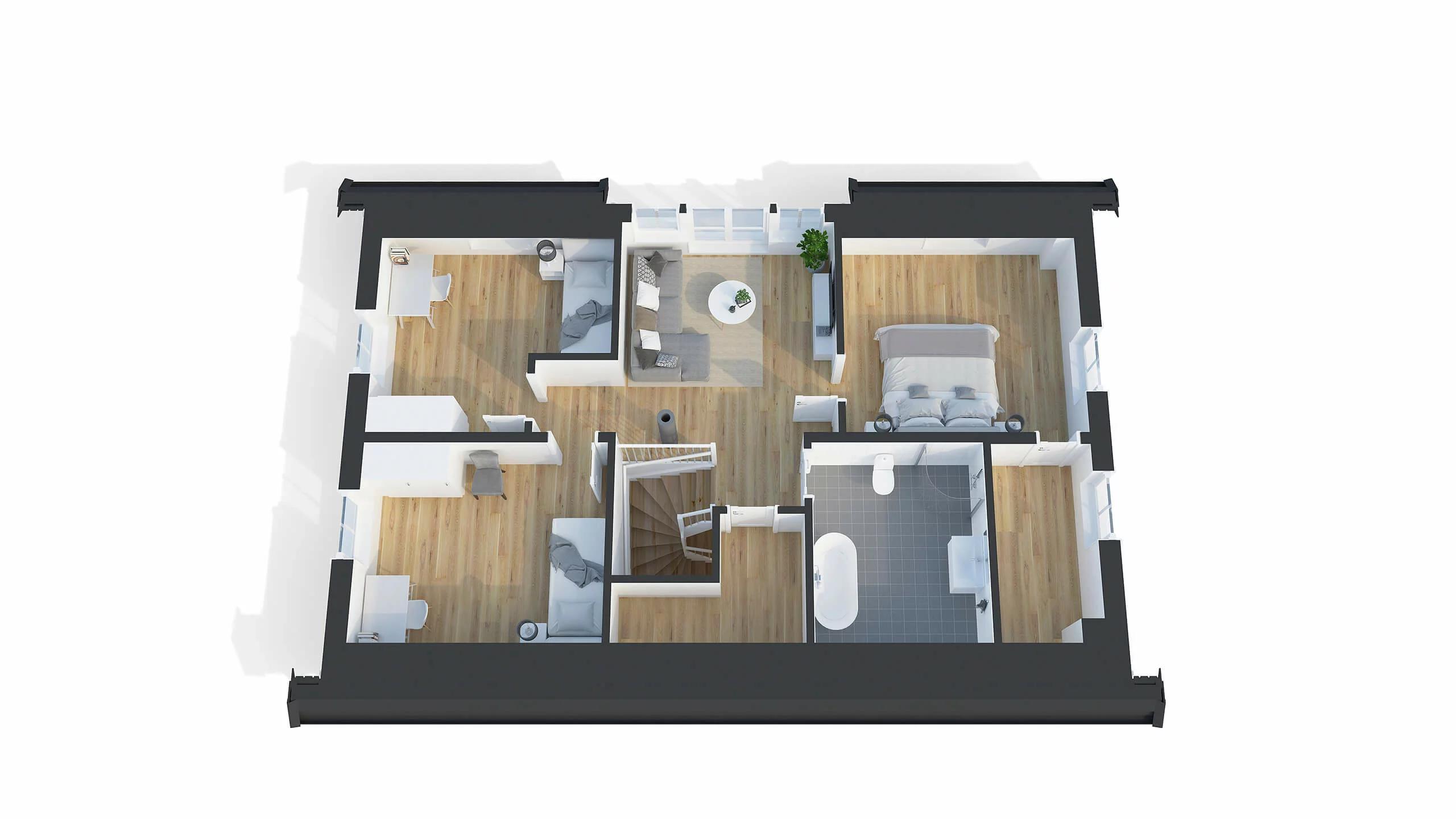 trivselhus villa grebbestad planlösning