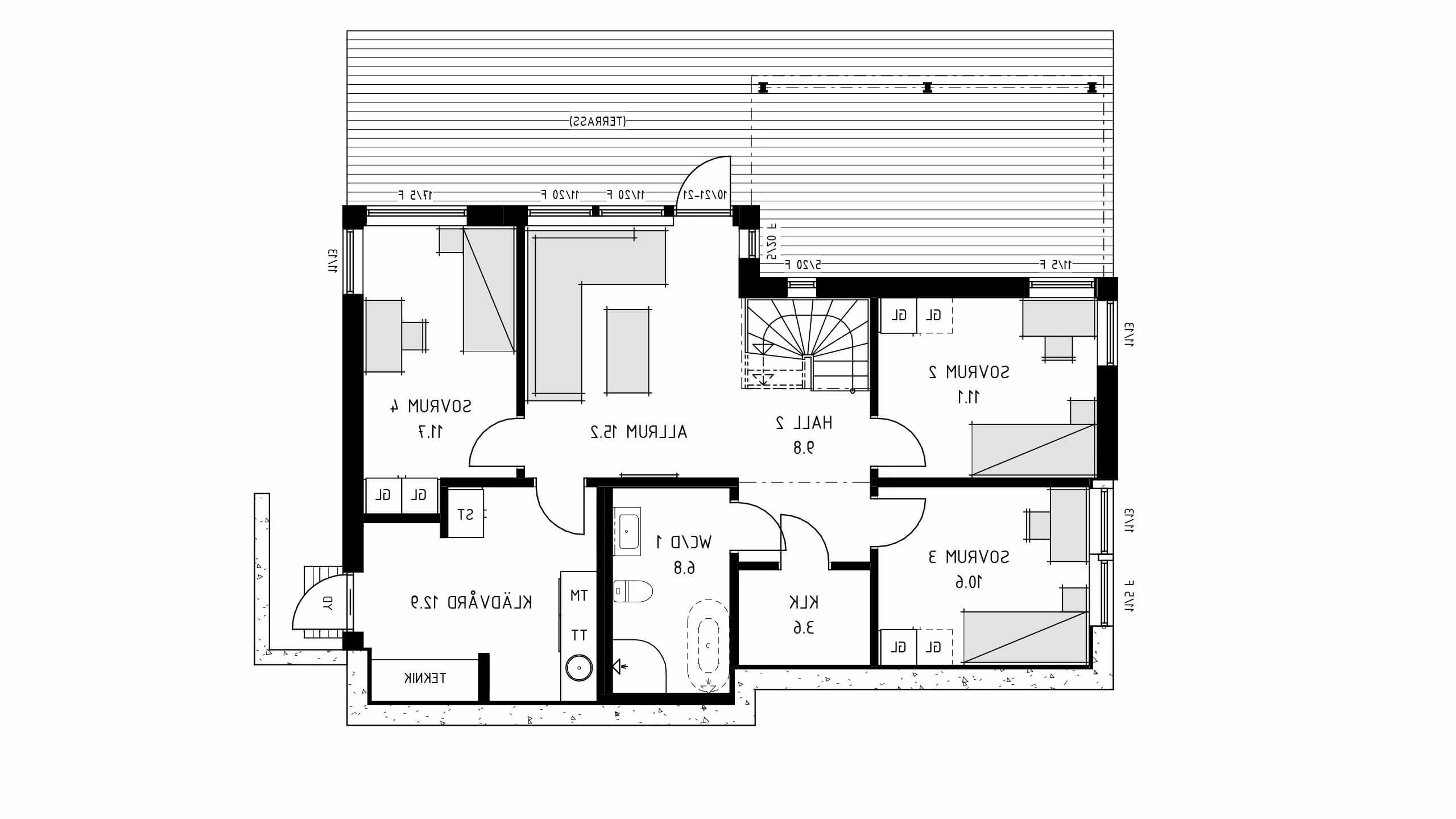 trivselhus villa klippan planlösning