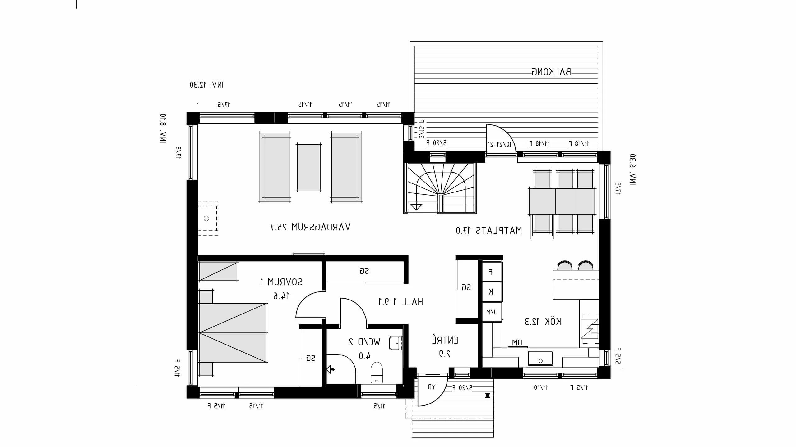 trivselhus villa klippan planlösning