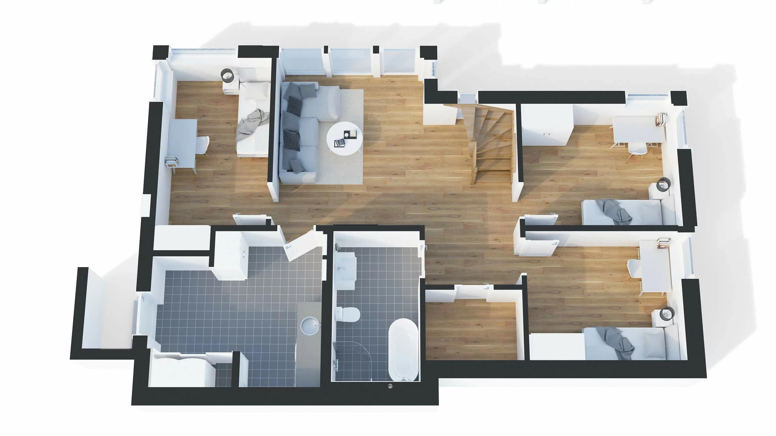 trivselhus villa klippan planlösning