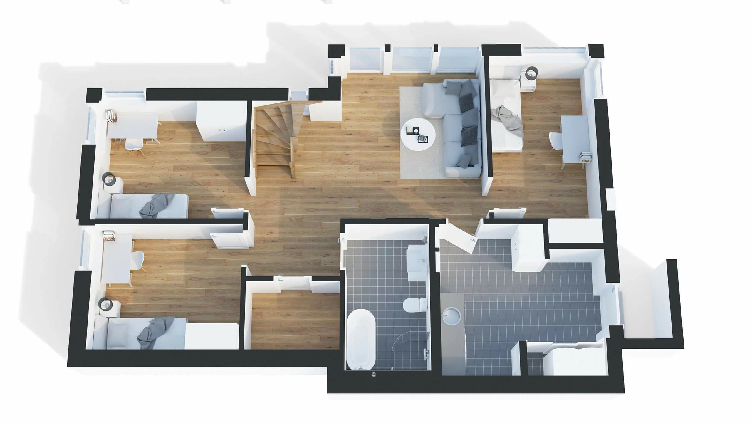 trivselhus villa klippan planlösning