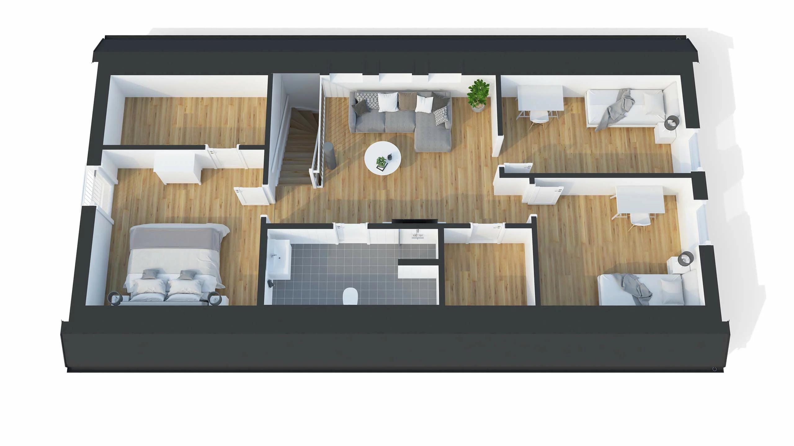 trivselhus villa klövsjö planlösning