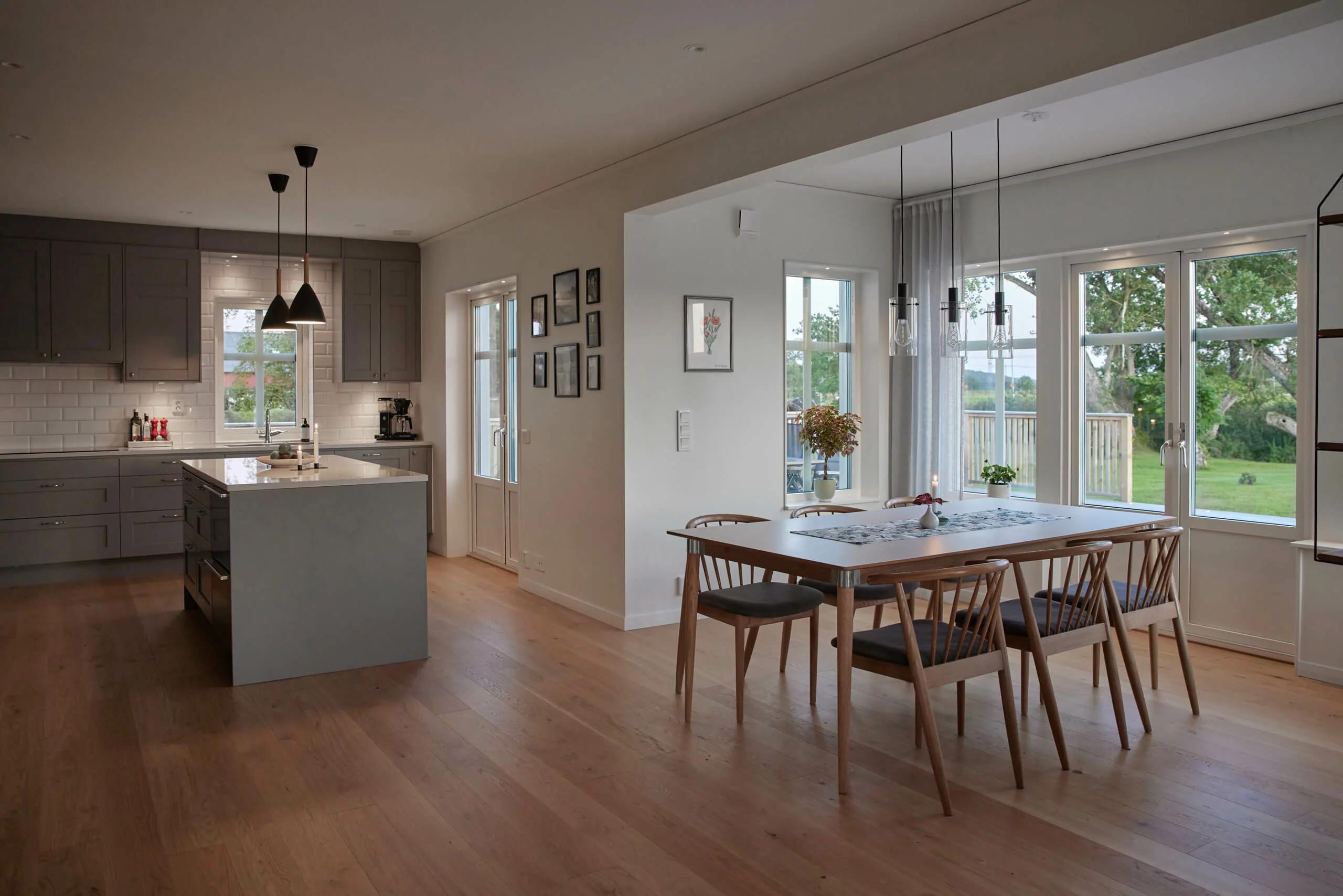 trivselhus villa mariefred kök