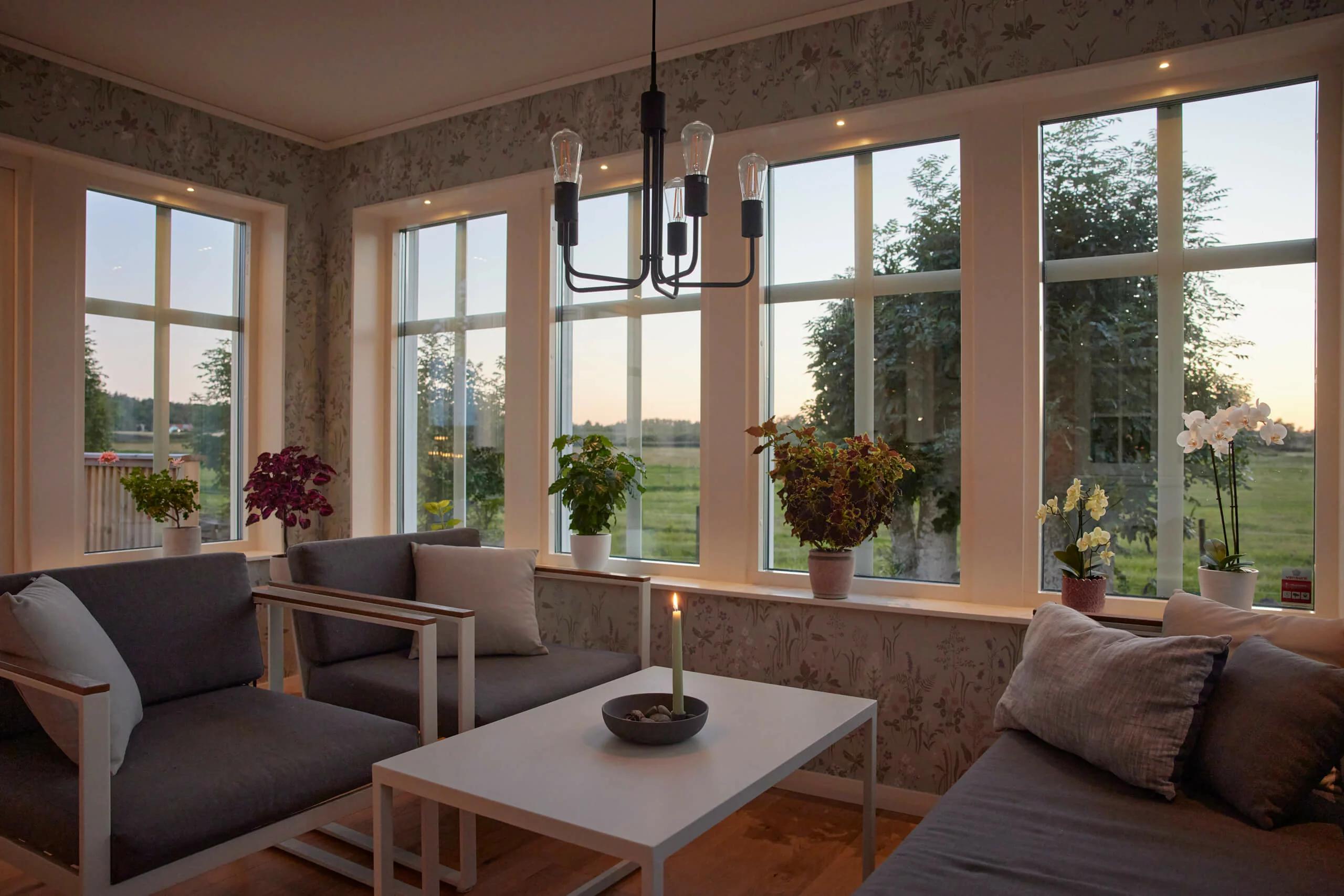 trivselhus villa mariefred veranda