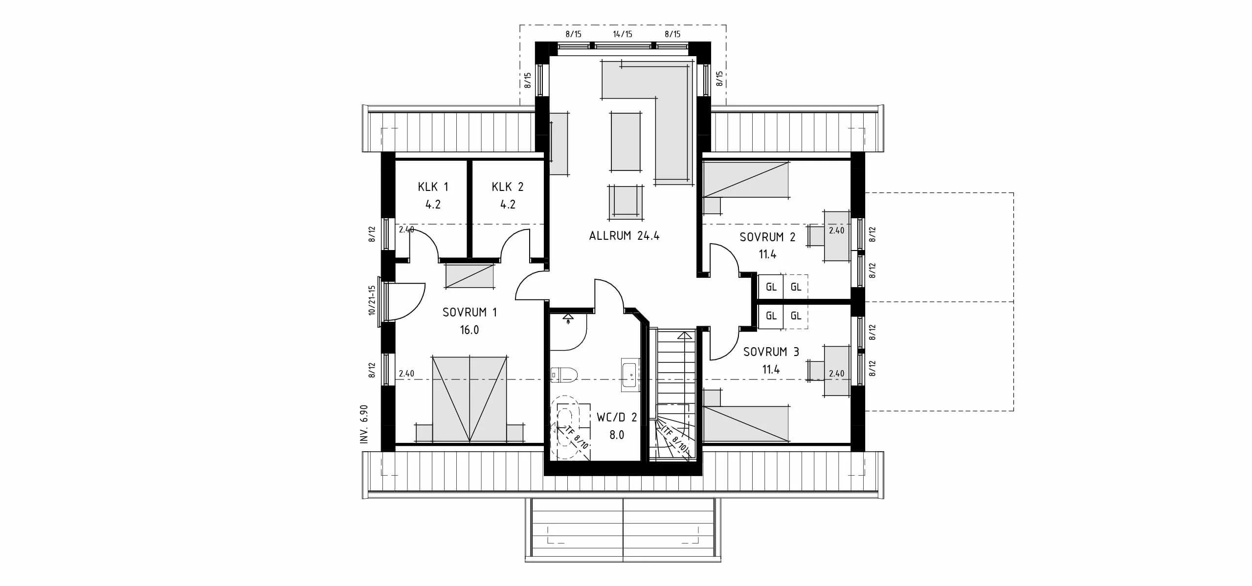 trivselhus villa mariefred planlösning