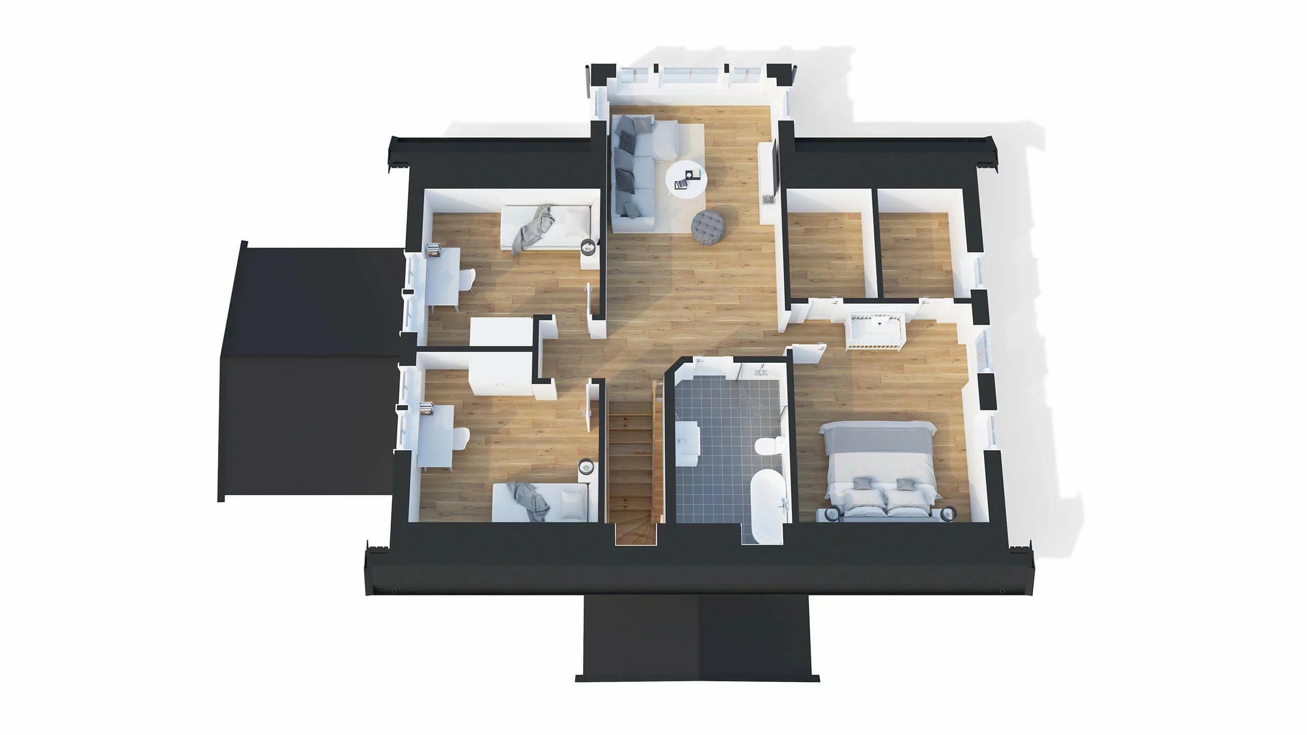 trivselhus villa mariefred planlösning