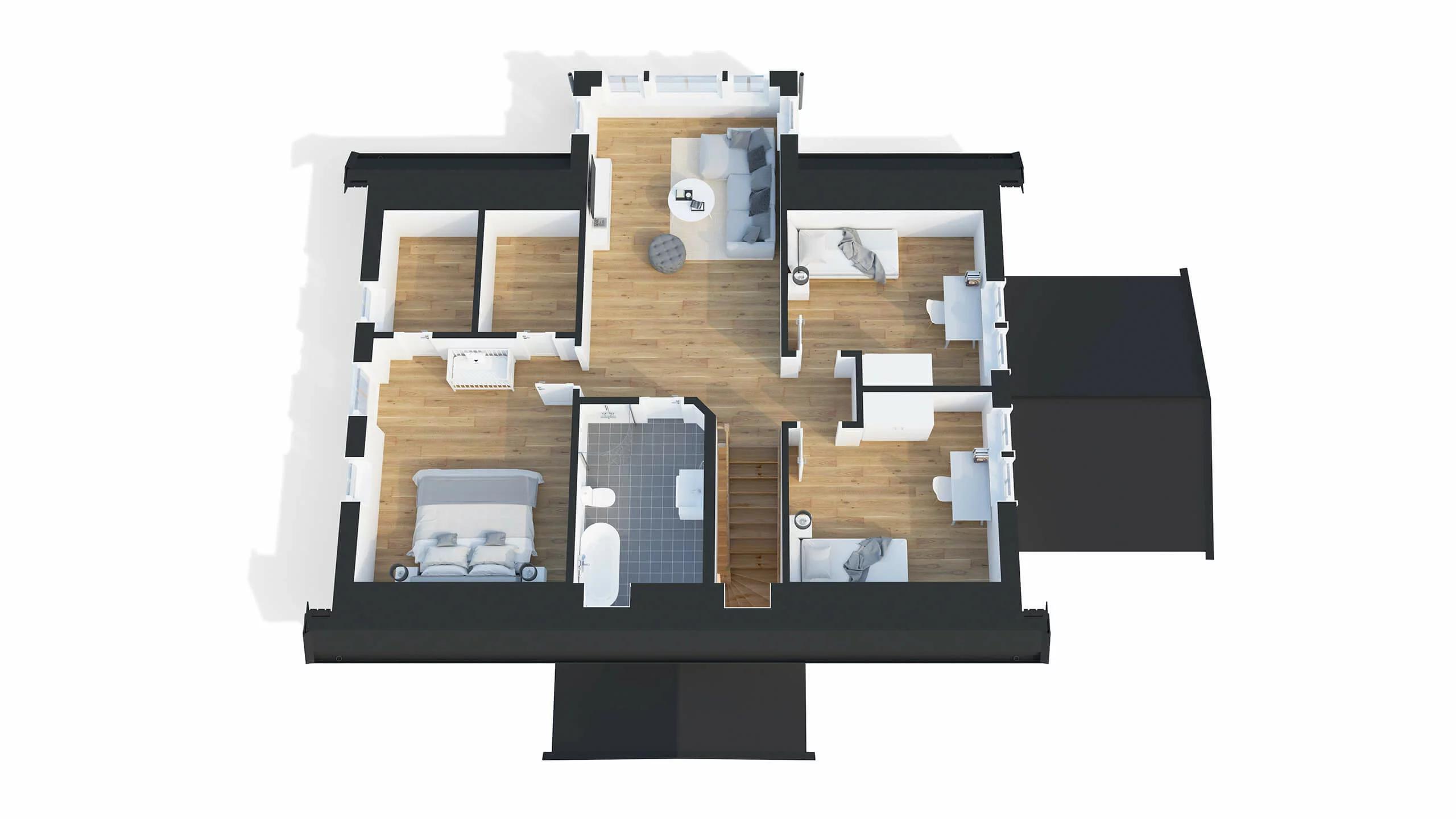 trivselhus villa mariefred planlösning
