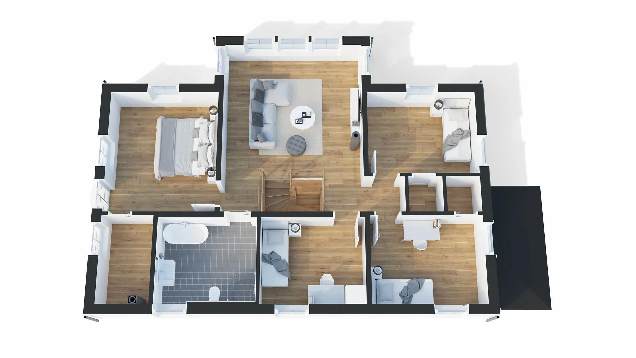 trivselhus villa mörtnäs planlösning