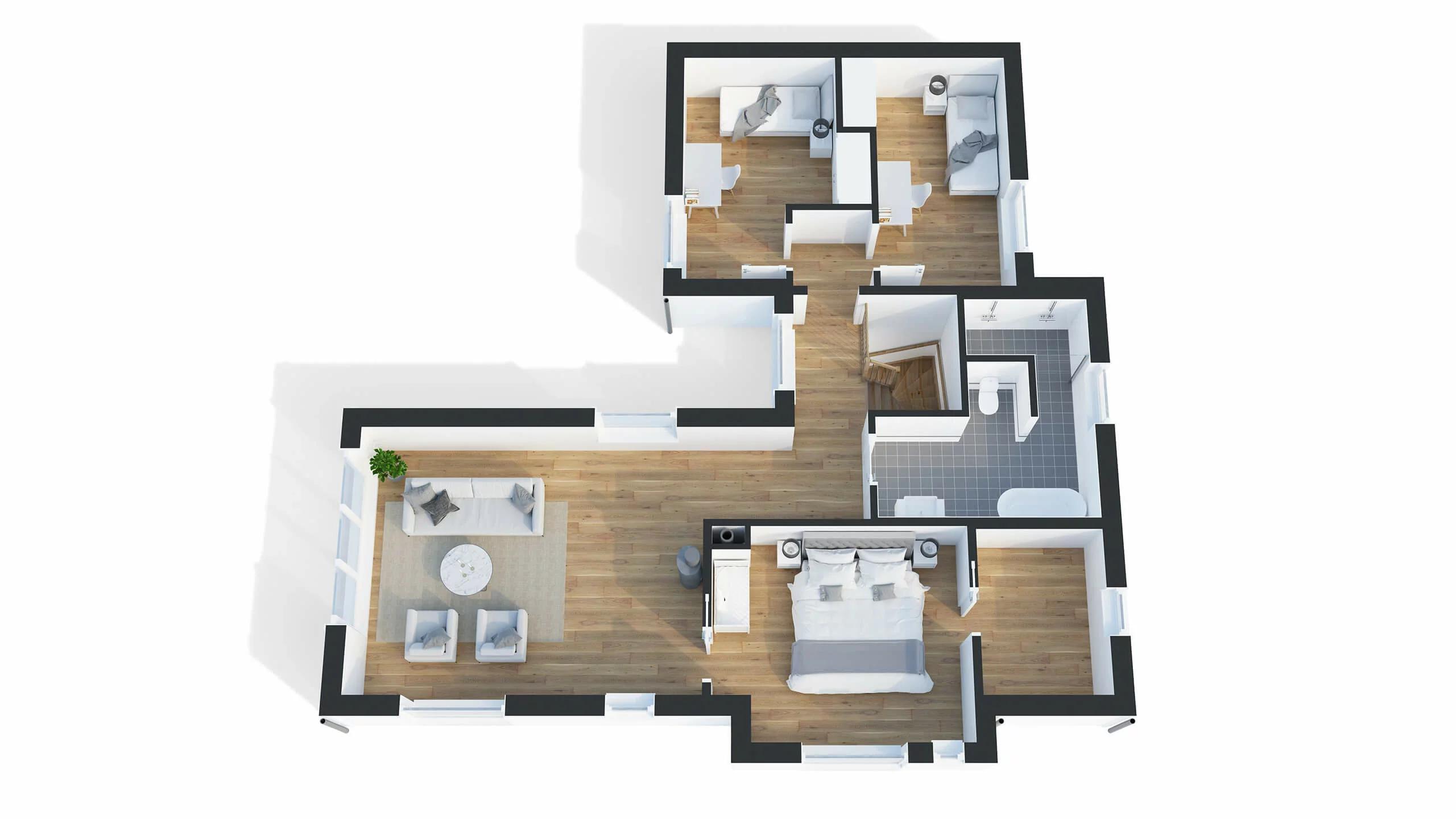 trivselhus villa nacka planlösning