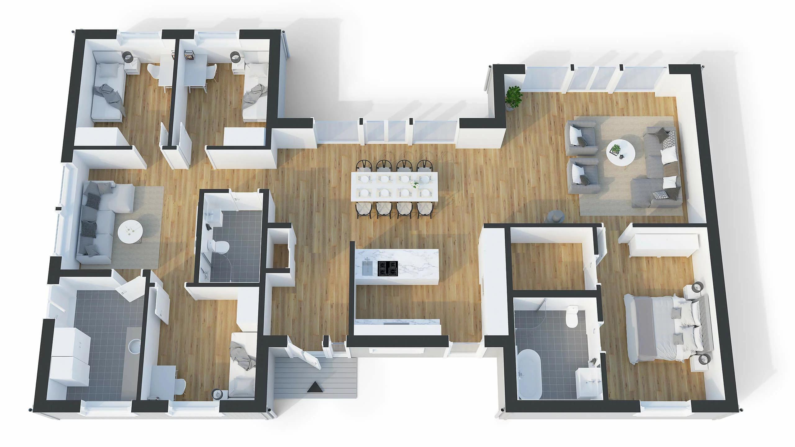 trivselhus villa nättraby planlösning