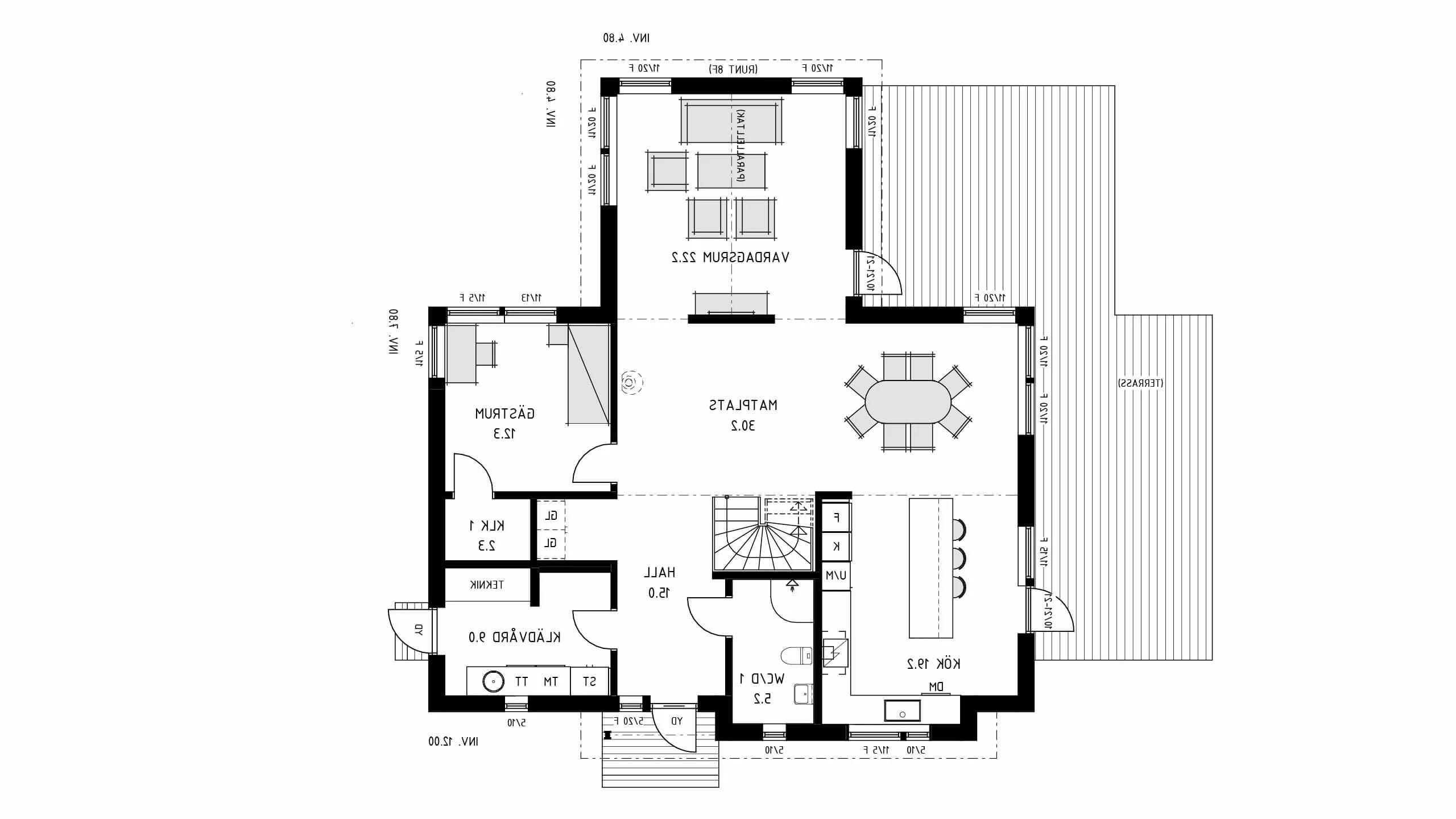 trivselhus villa norrtälje planlösning