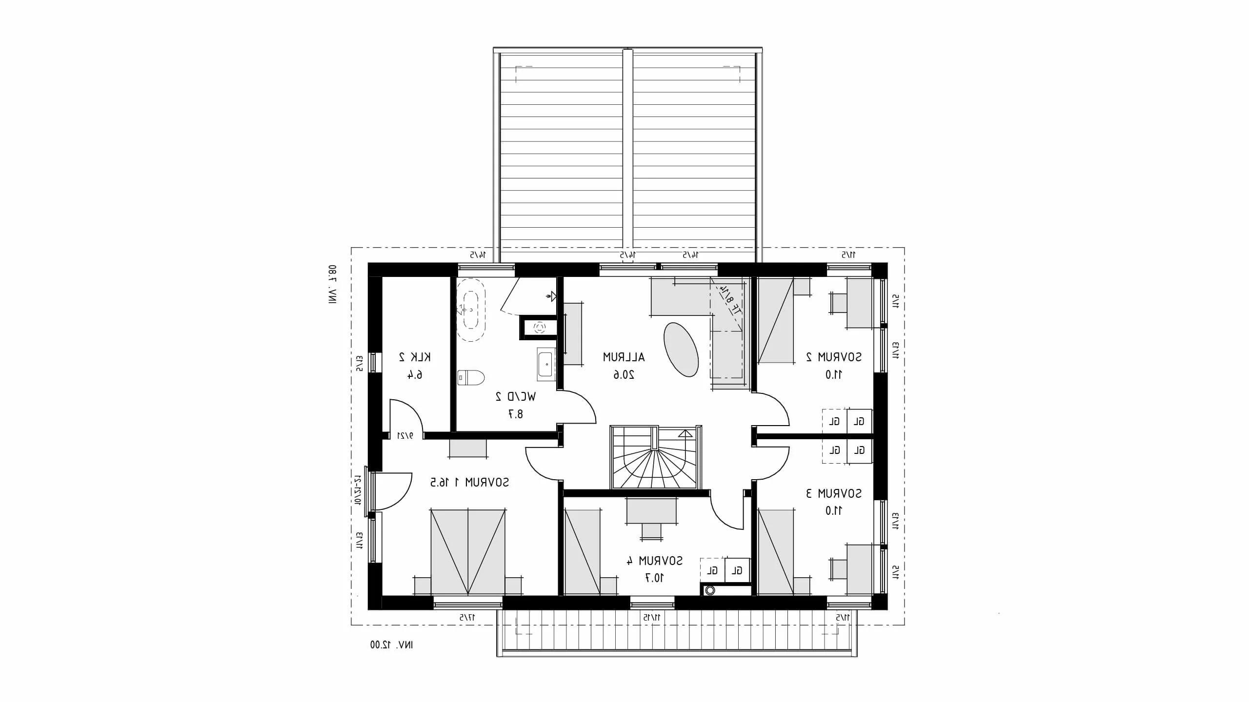 trivselhus villa norrtälje planlösning