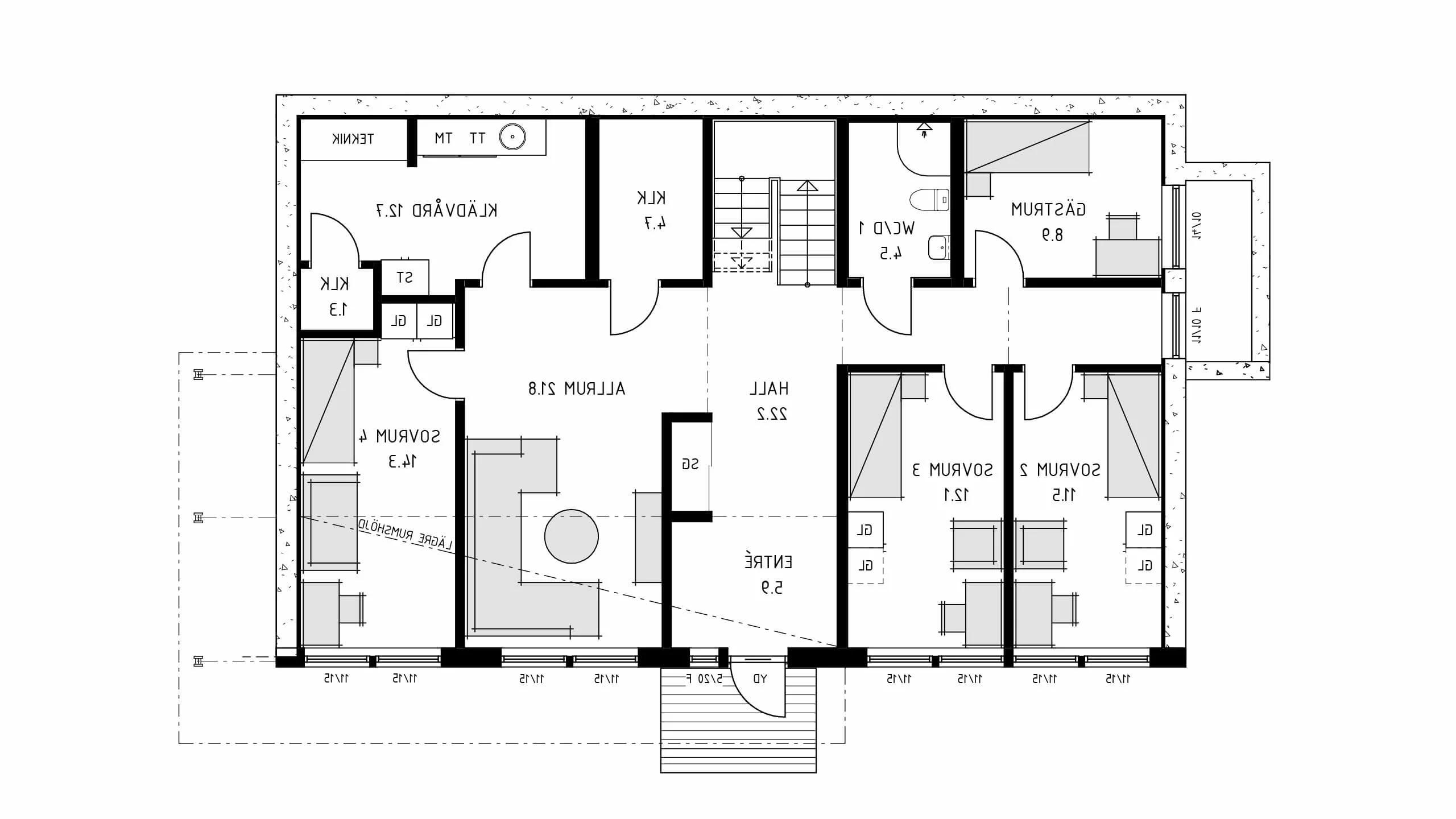 trivselhus villa särö planlösning