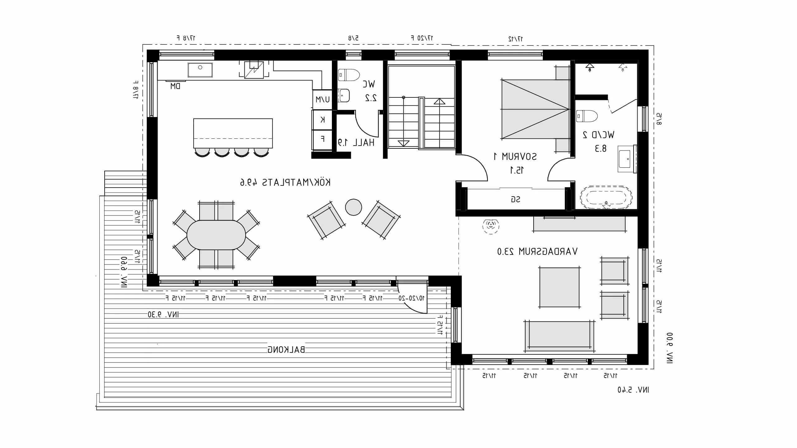 trivselhus villa särö planlösning