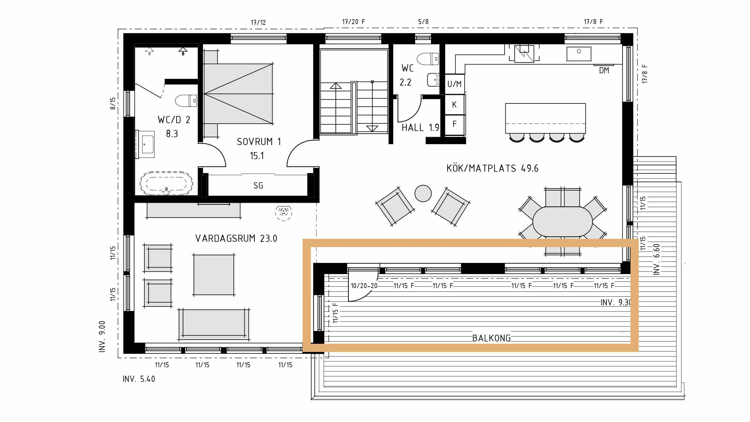 trivselhus villa särö planlösning