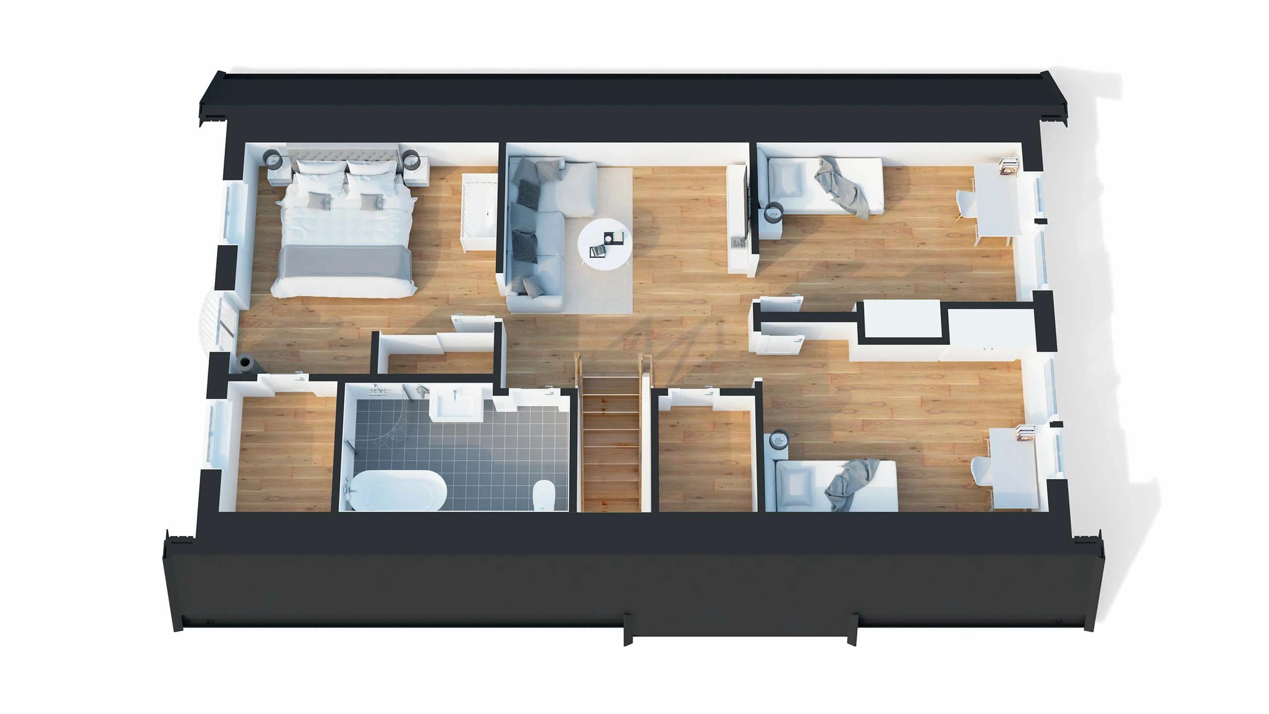 trivselhus villa simrishamn planlösning