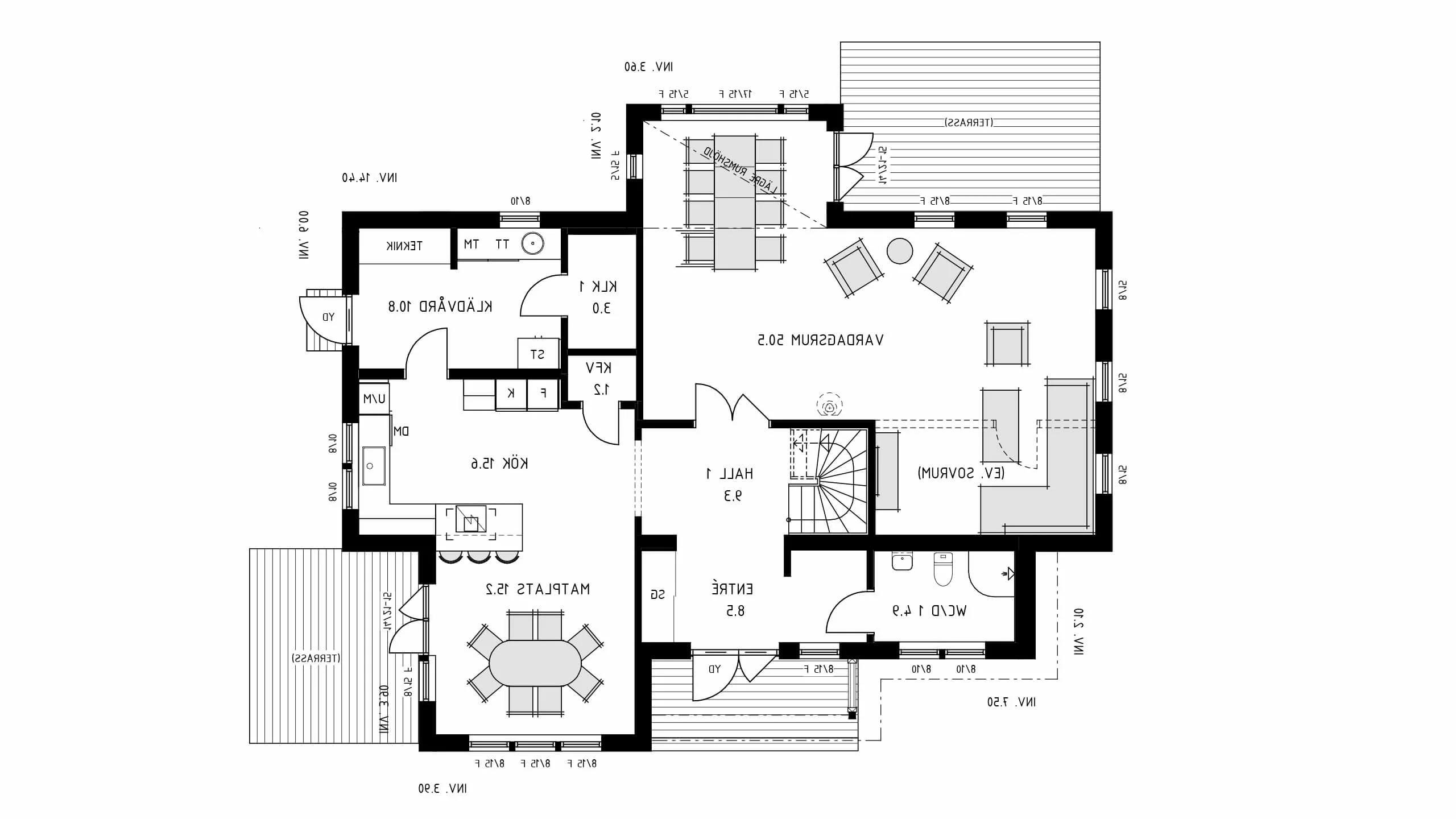 trivselhus villa skultuna planlösning