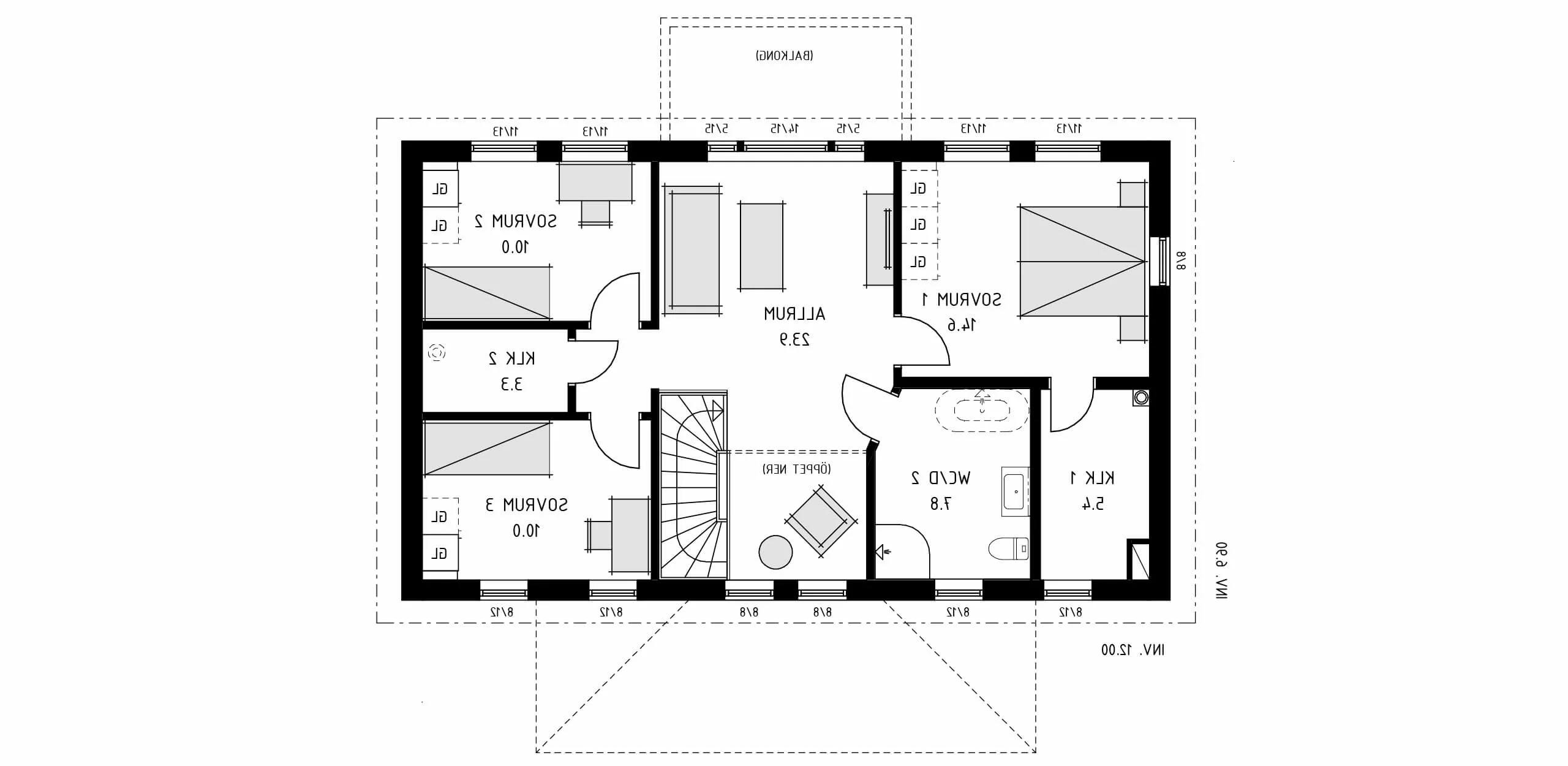 trivselhus villa söderhamn planlösning