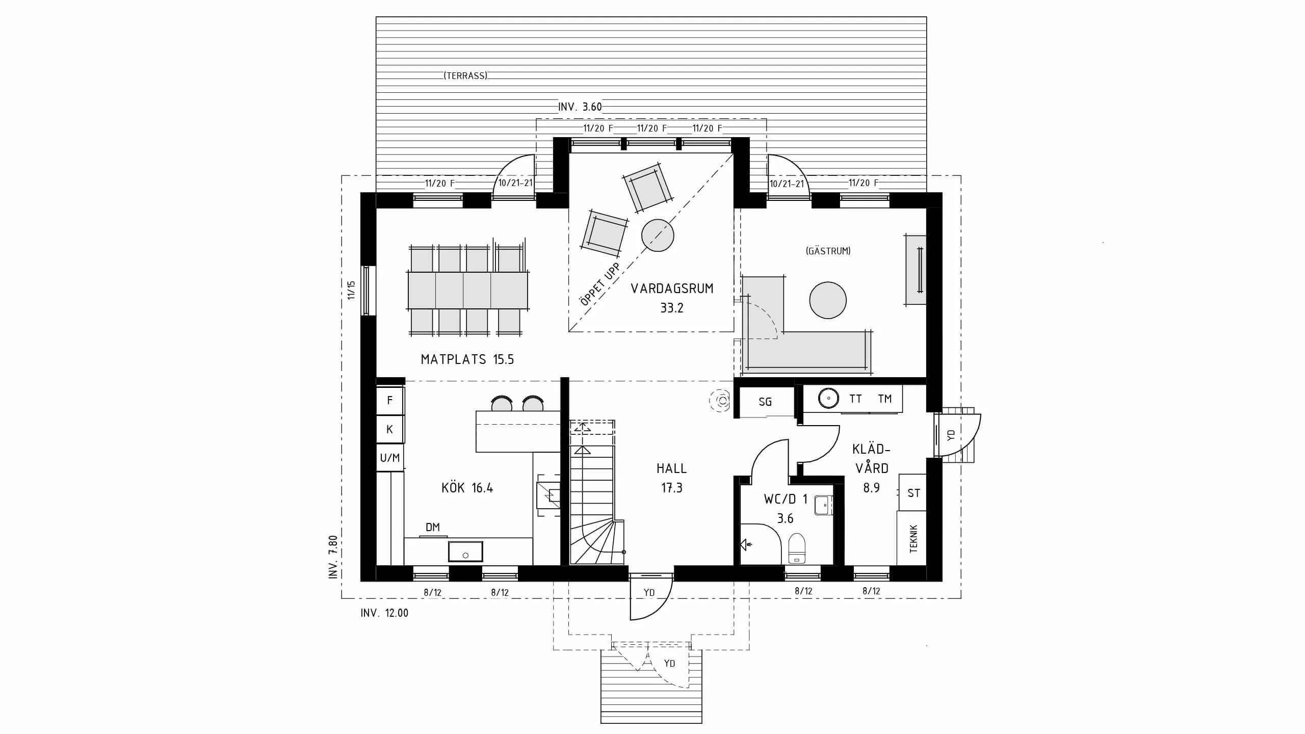 trivselhus villa storsjö planlösning