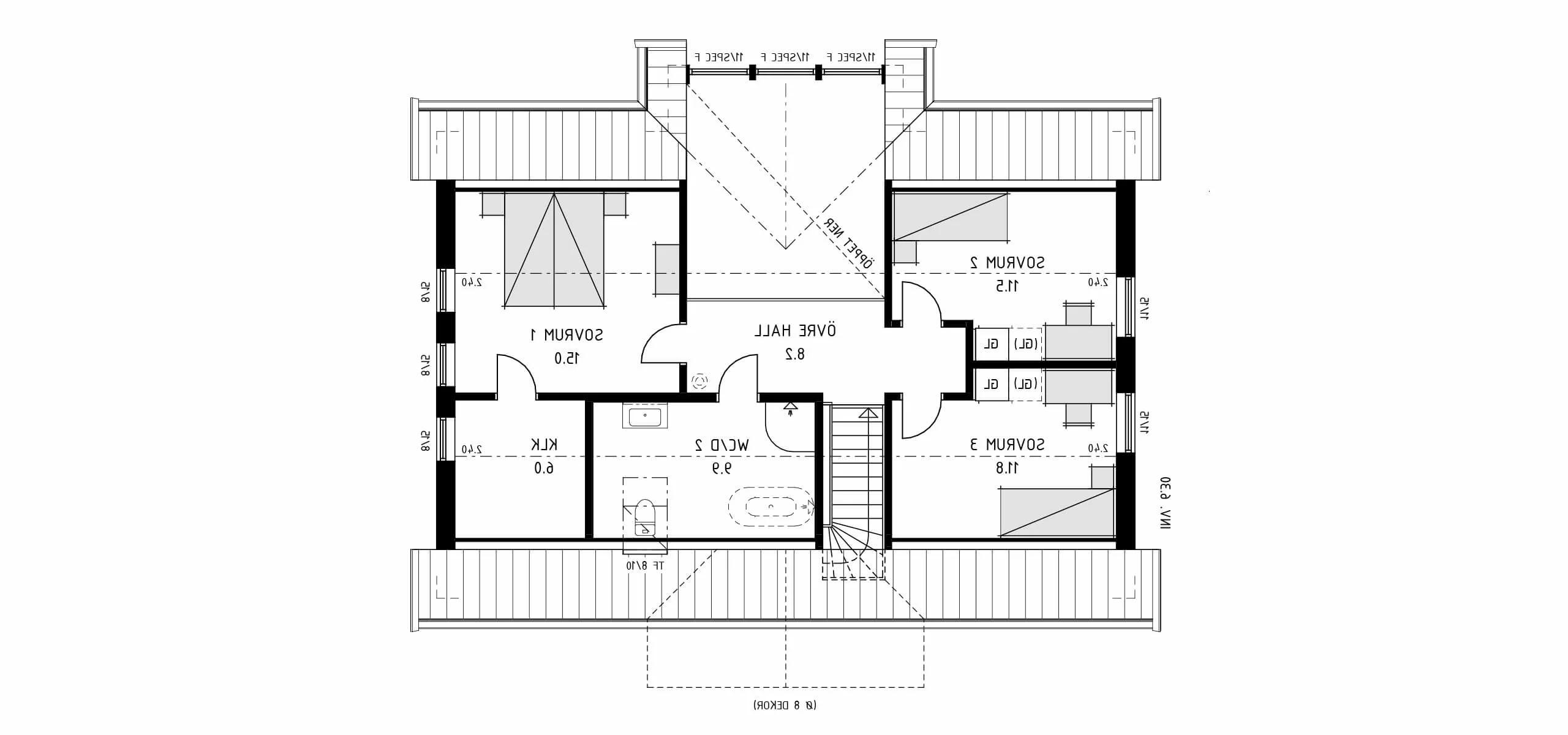 trivselhus villa storsjö planlösning