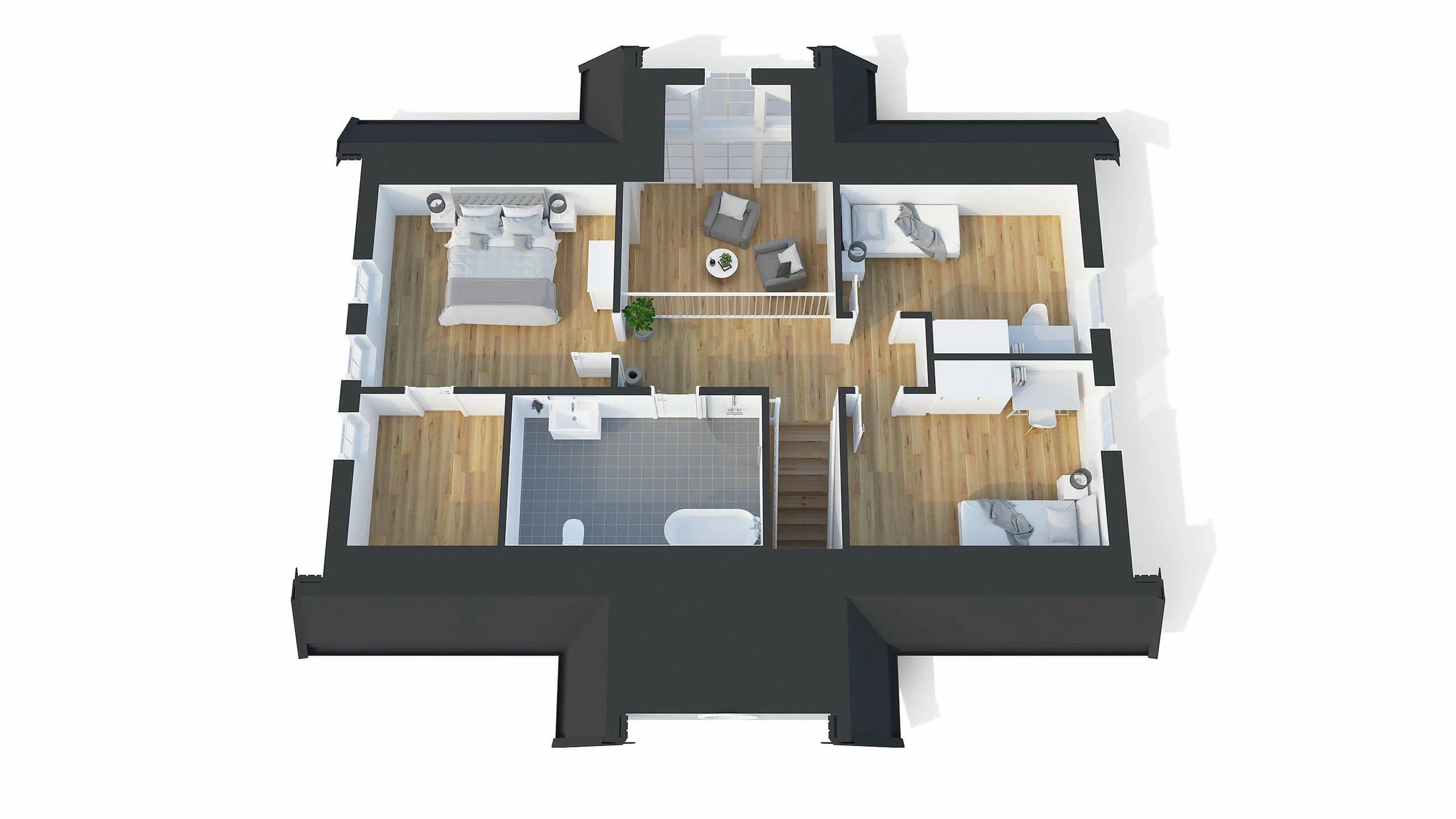 trivselhus villa storsjö planlösning