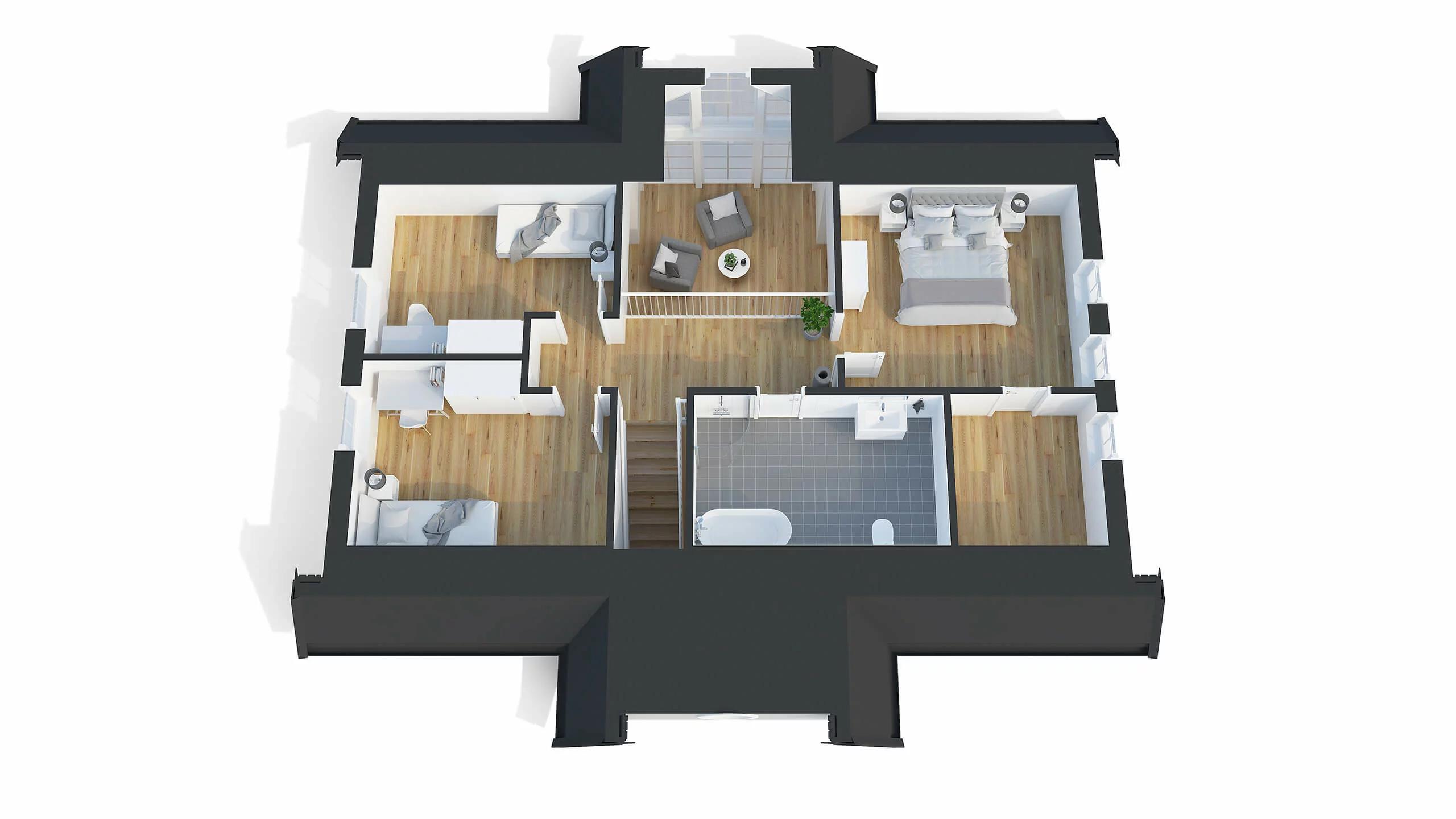 trivselhus villa storsjö planlösning