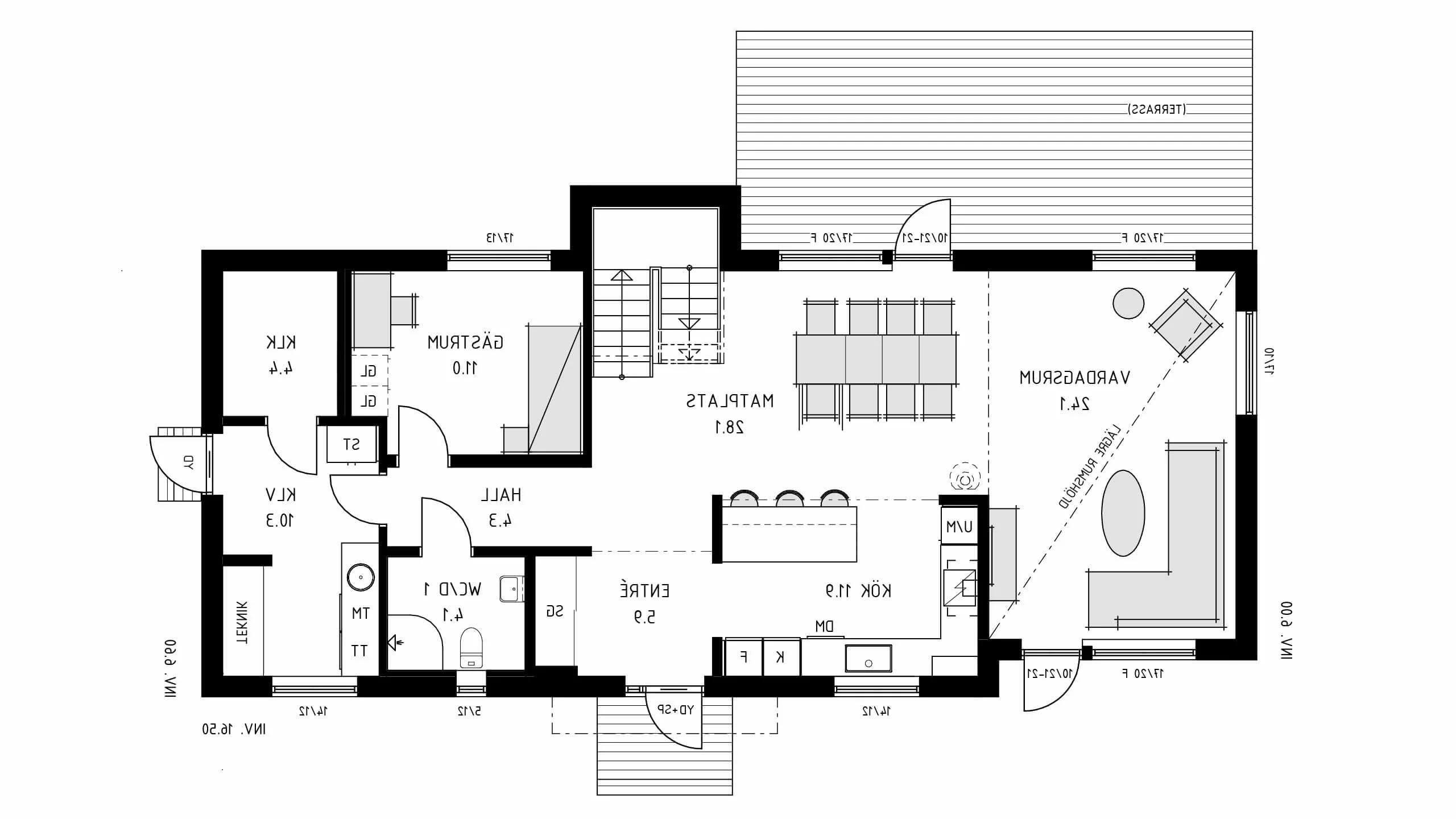 trivselhus villa svavelsö planlösning