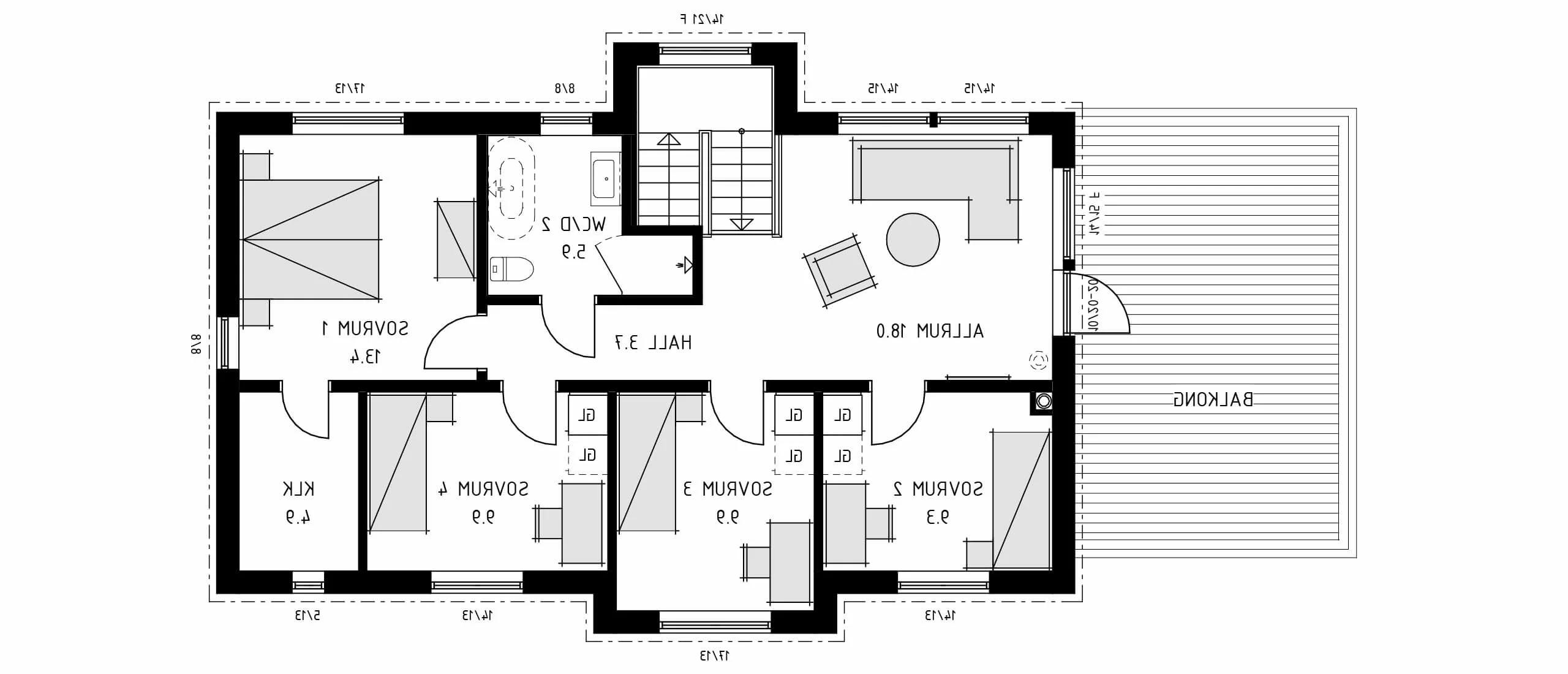 trivselhus villa svavelsö planlösning
