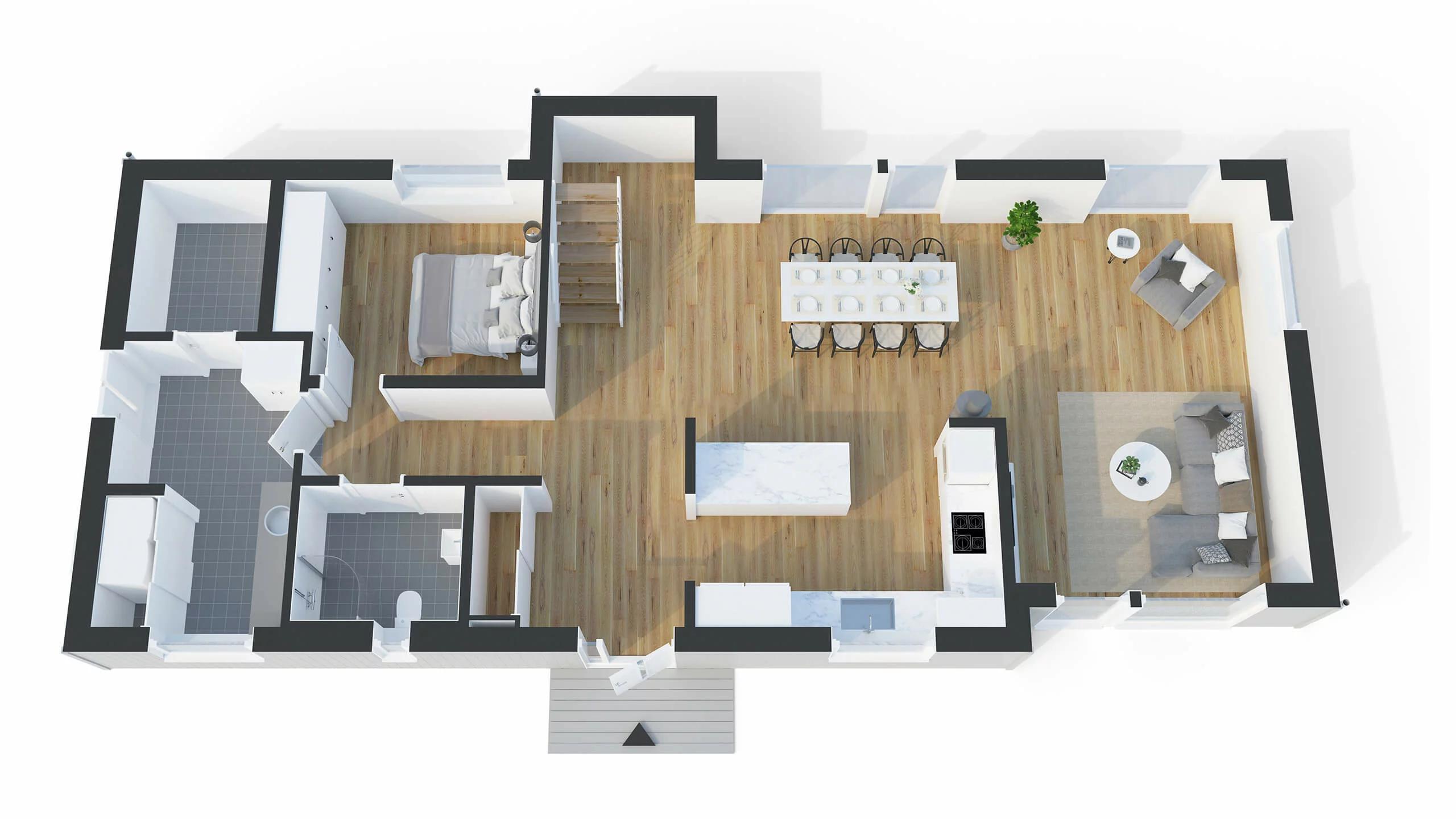 trivselhus villa svavelsö planlösning