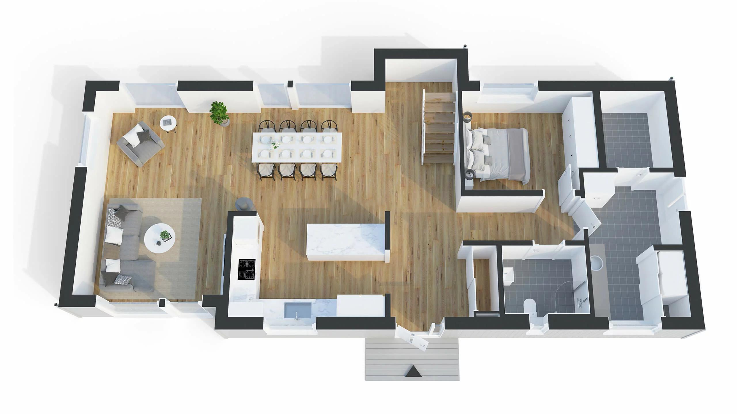 trivselhus villa svavelsö planlösning