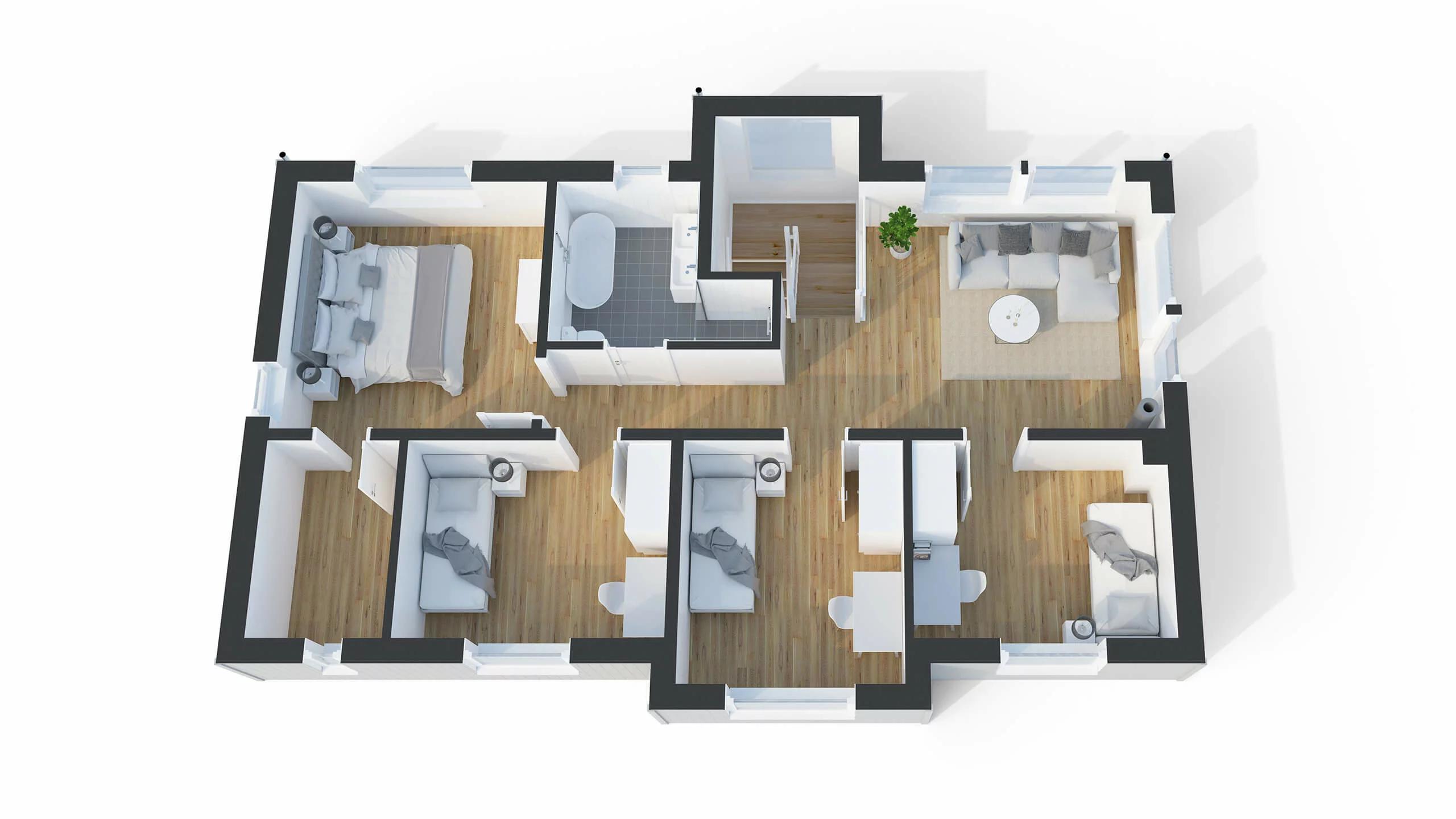 trivselhus villa svavelsö planlösning