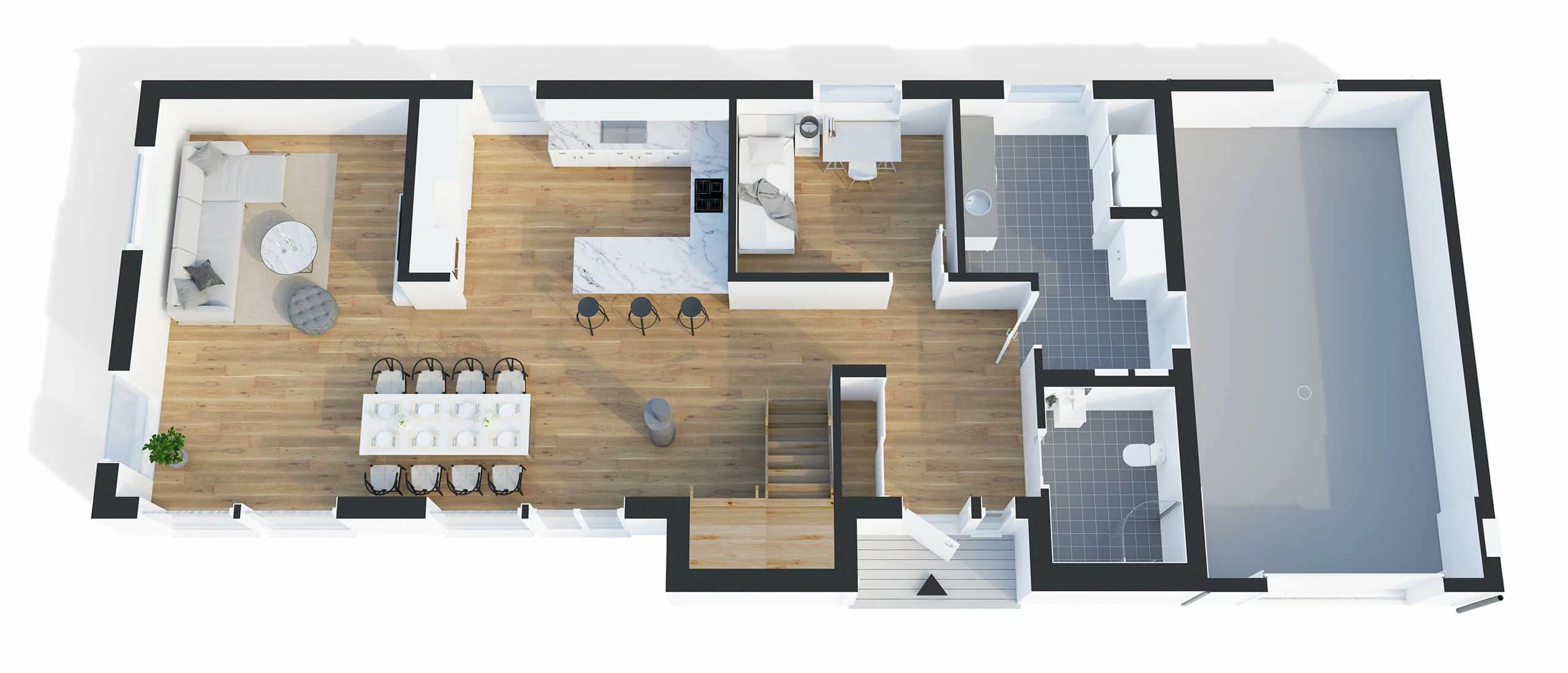 trivselhus villa värmdö planlösning