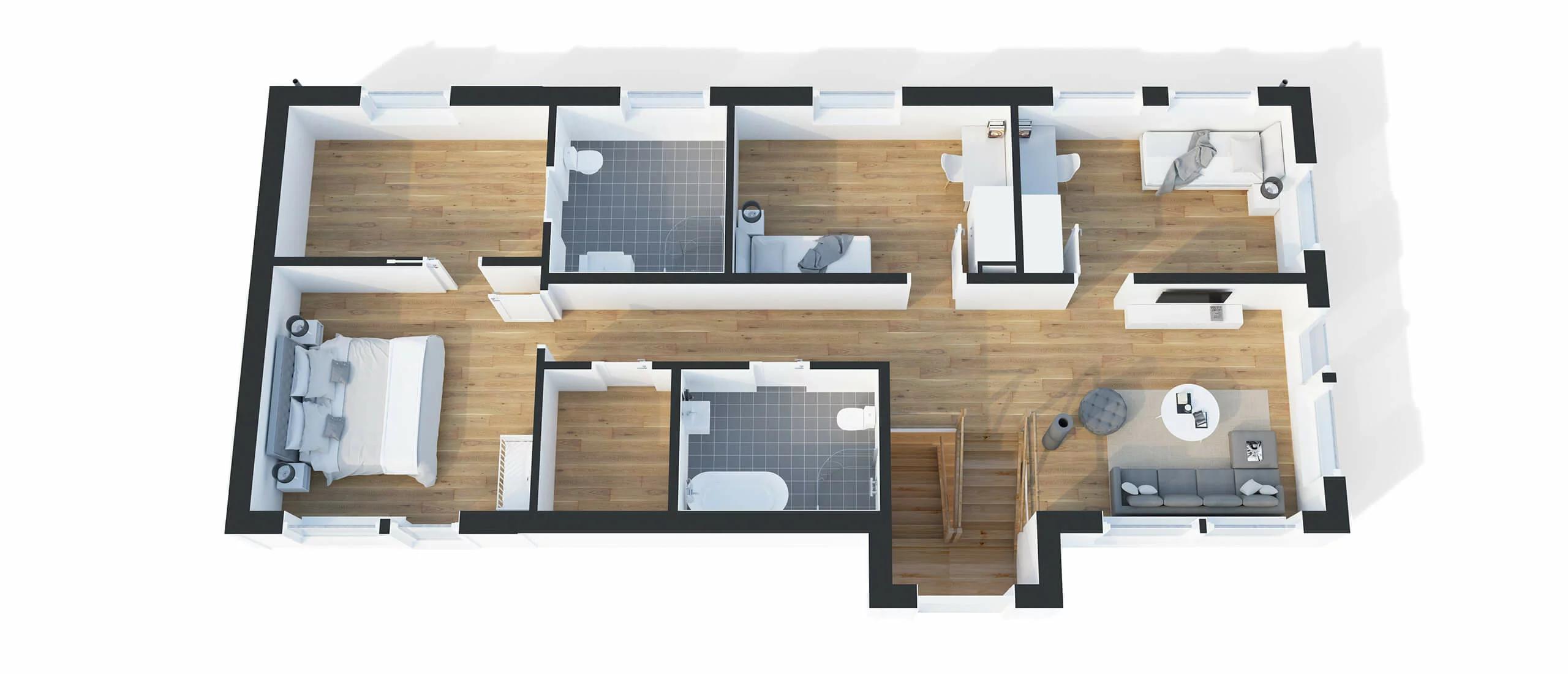 trivselhus villa värmdö planlösning