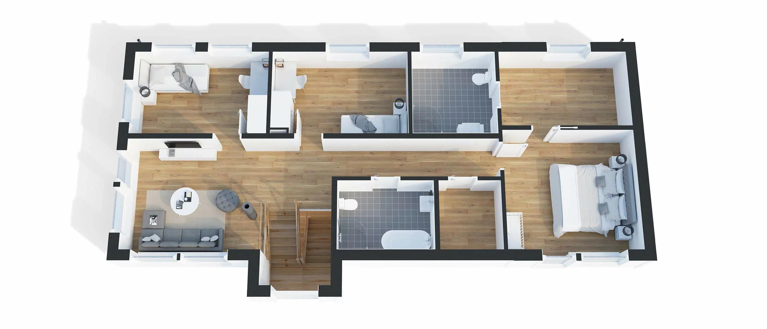 trivselhus villa värmdö planlösning